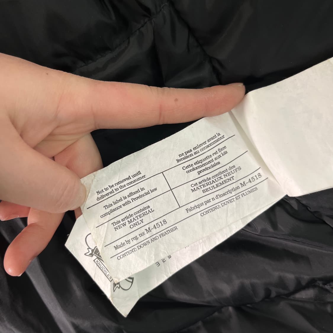 100 무스너클 스틸링 블랙 폭스퍼 구스다운 롱패딩 상품이미지9