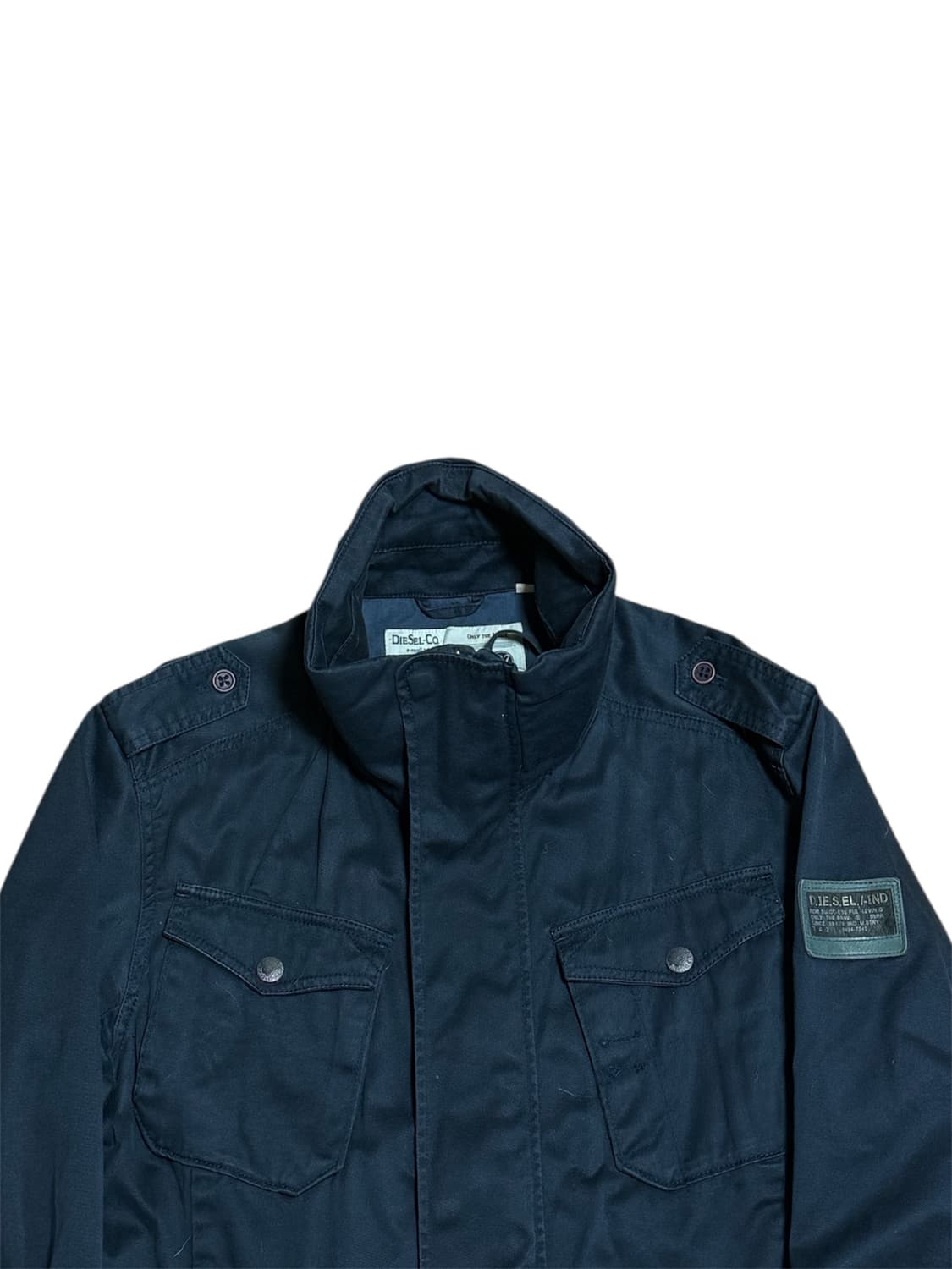 [XL] 디젤 네이비 야상 사파리자켓 상품이미지2