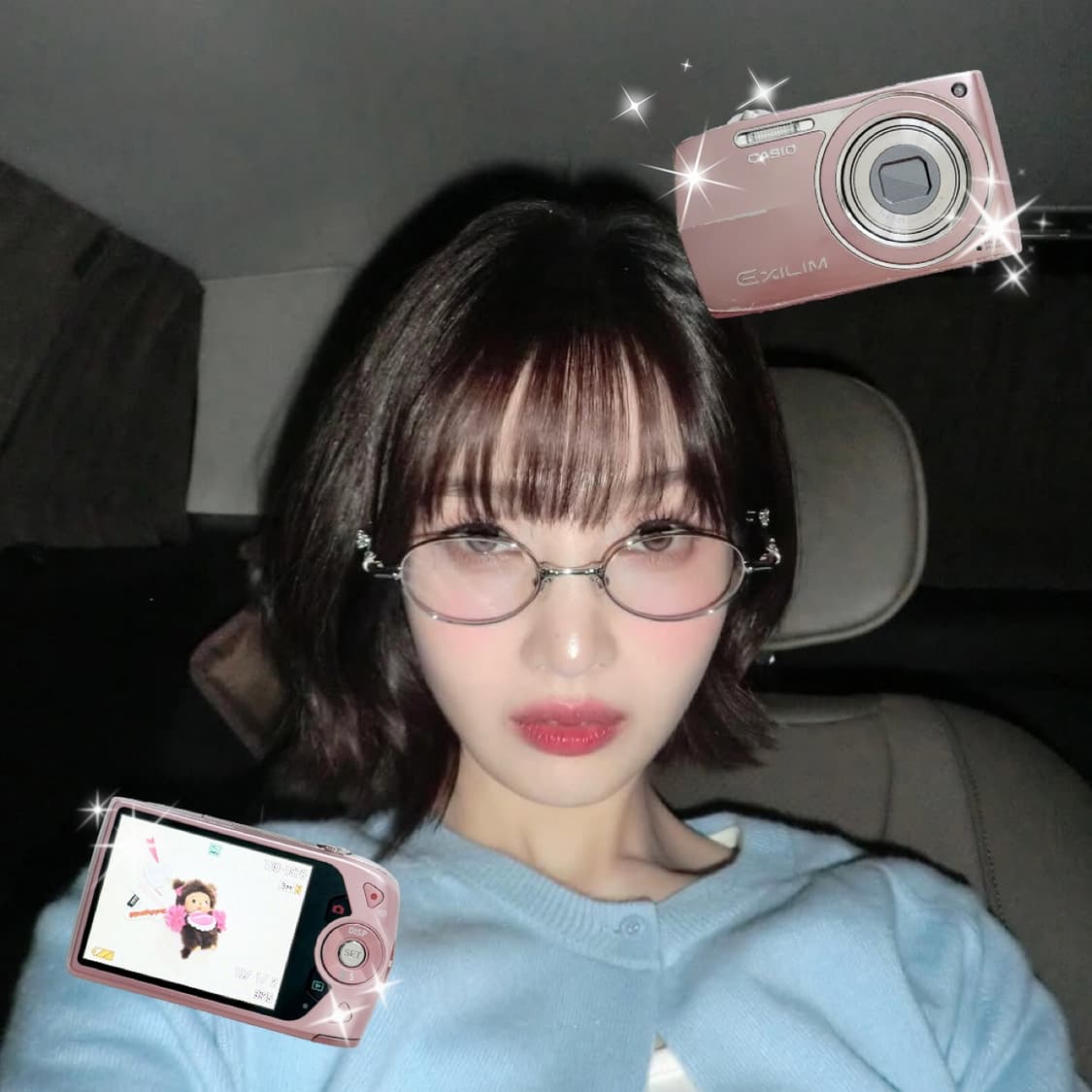 카시오 엑슬림 z2000 핑크 상품이미지1