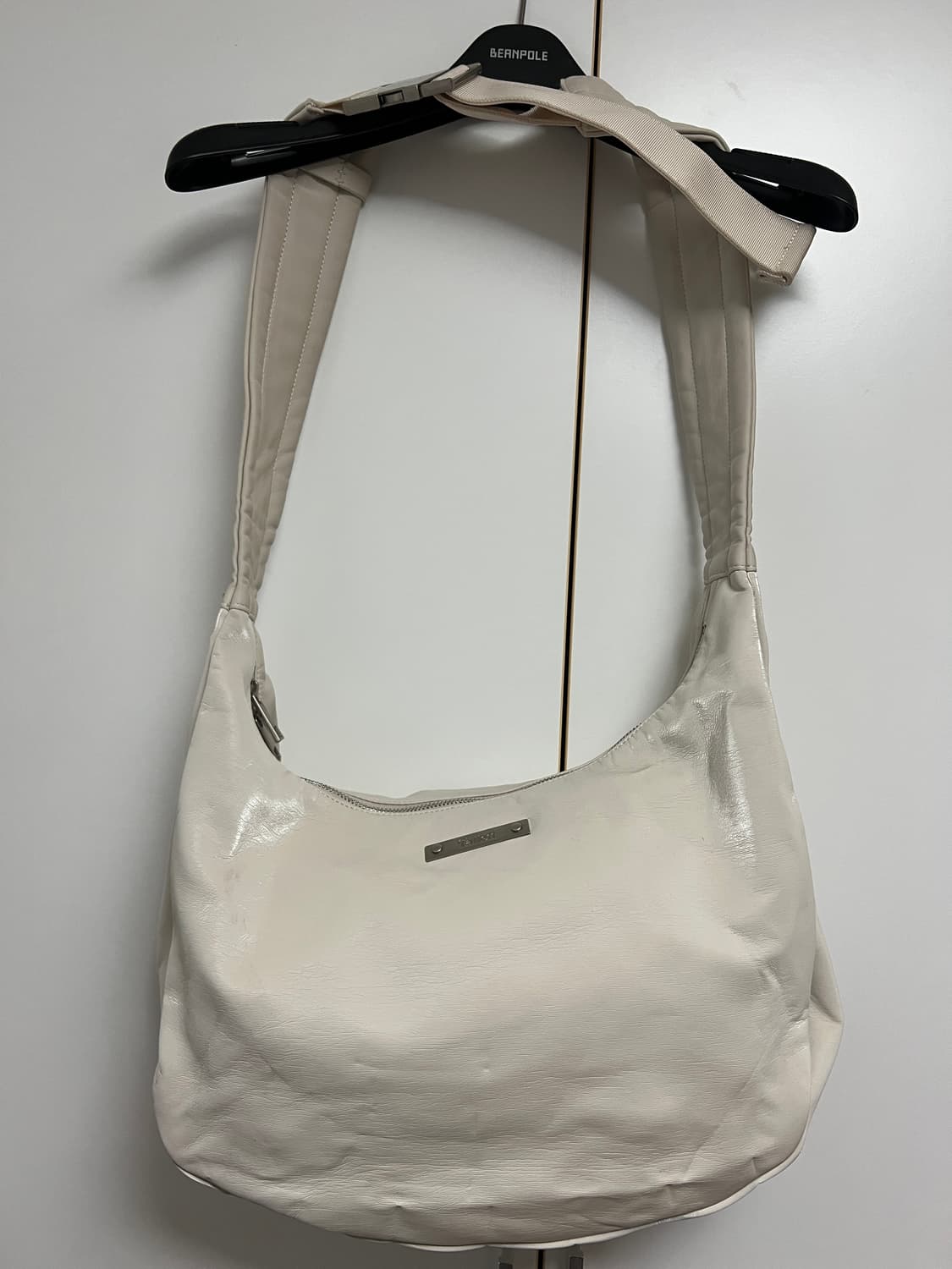 팔렛 크랙 레더 아이보리 문백 상품이미지1