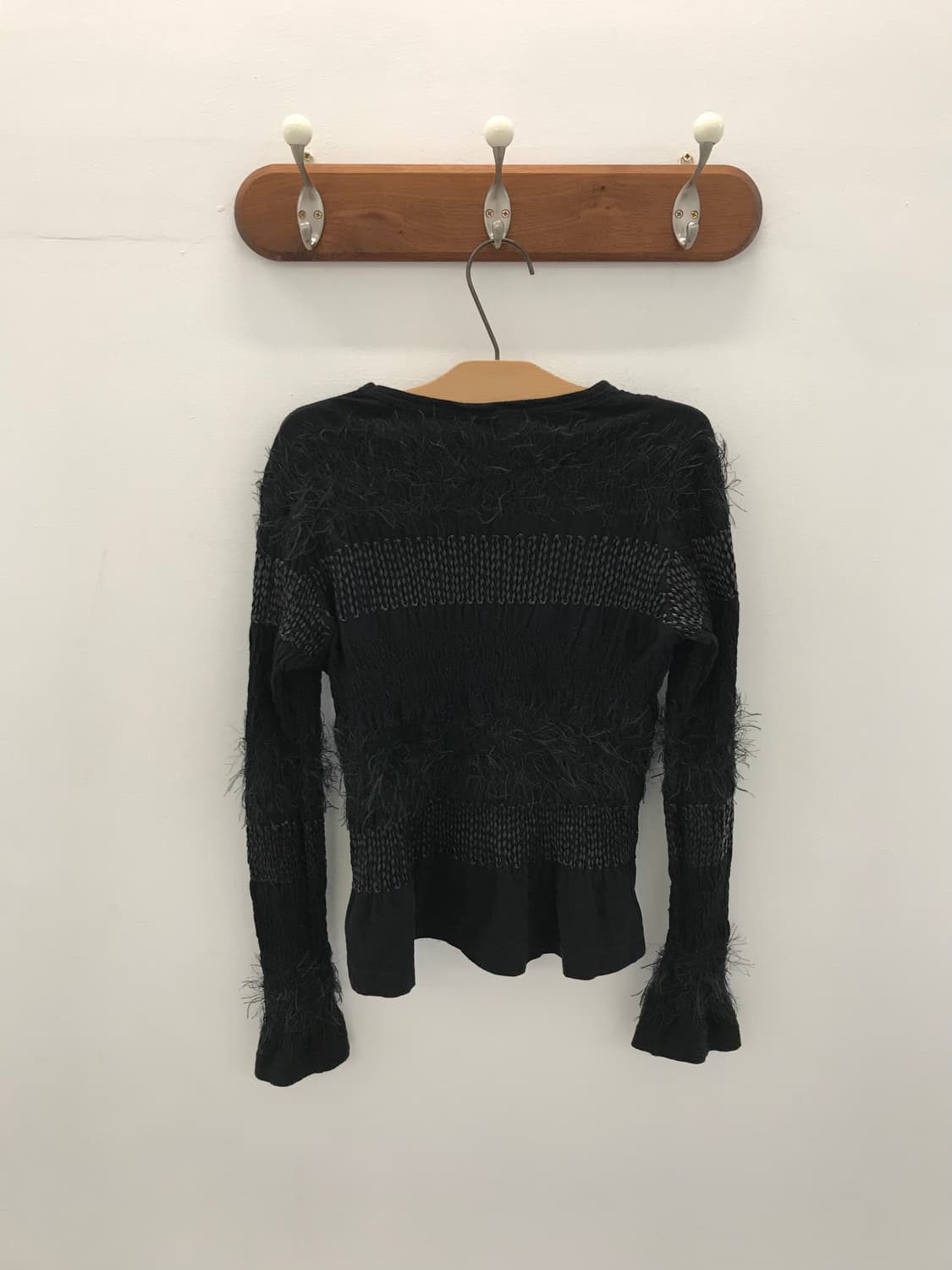 noir kei ninomiya sawing shirring knit 상품이미지2