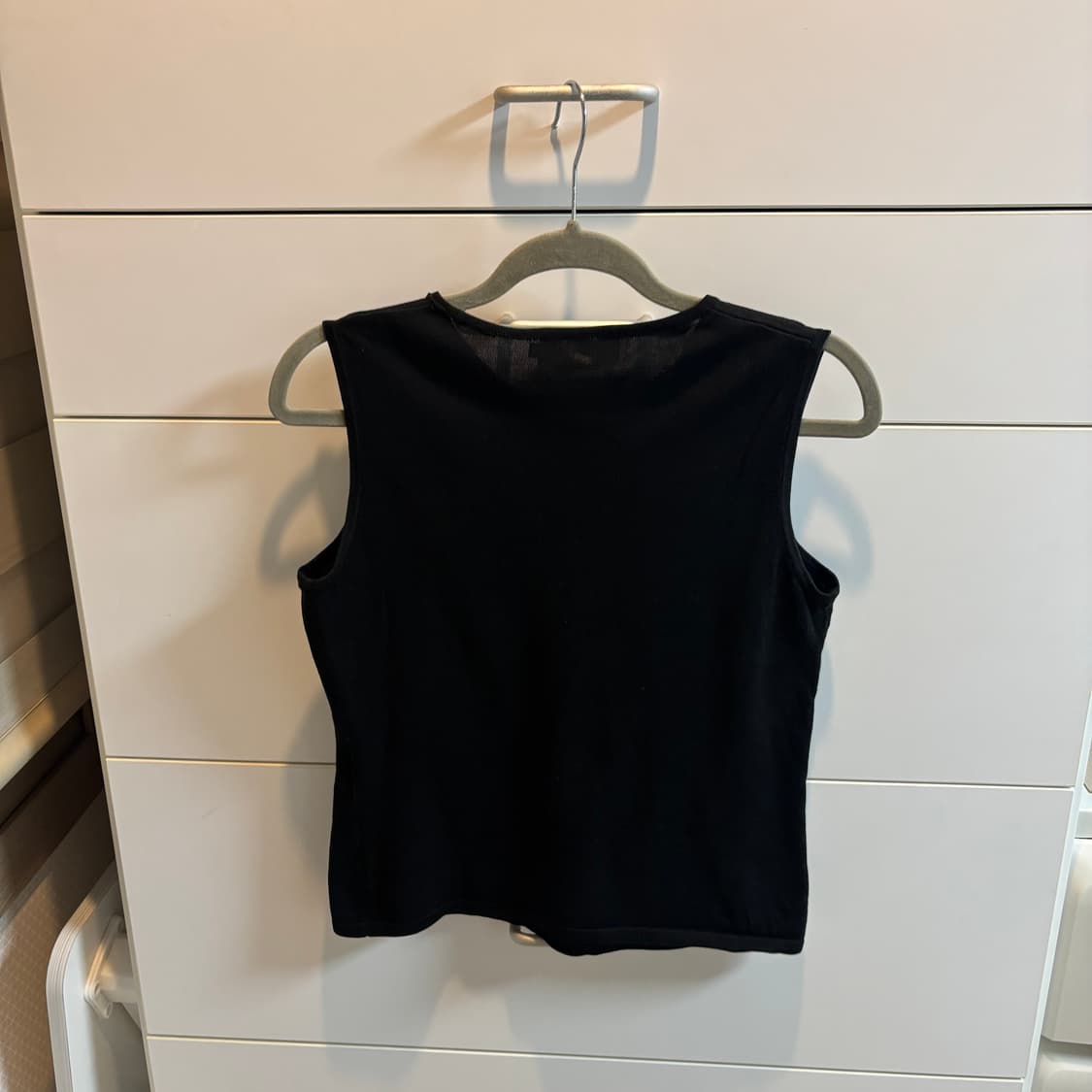 랄프로렌 블랙 면100% 나시 탑 상품이미지4