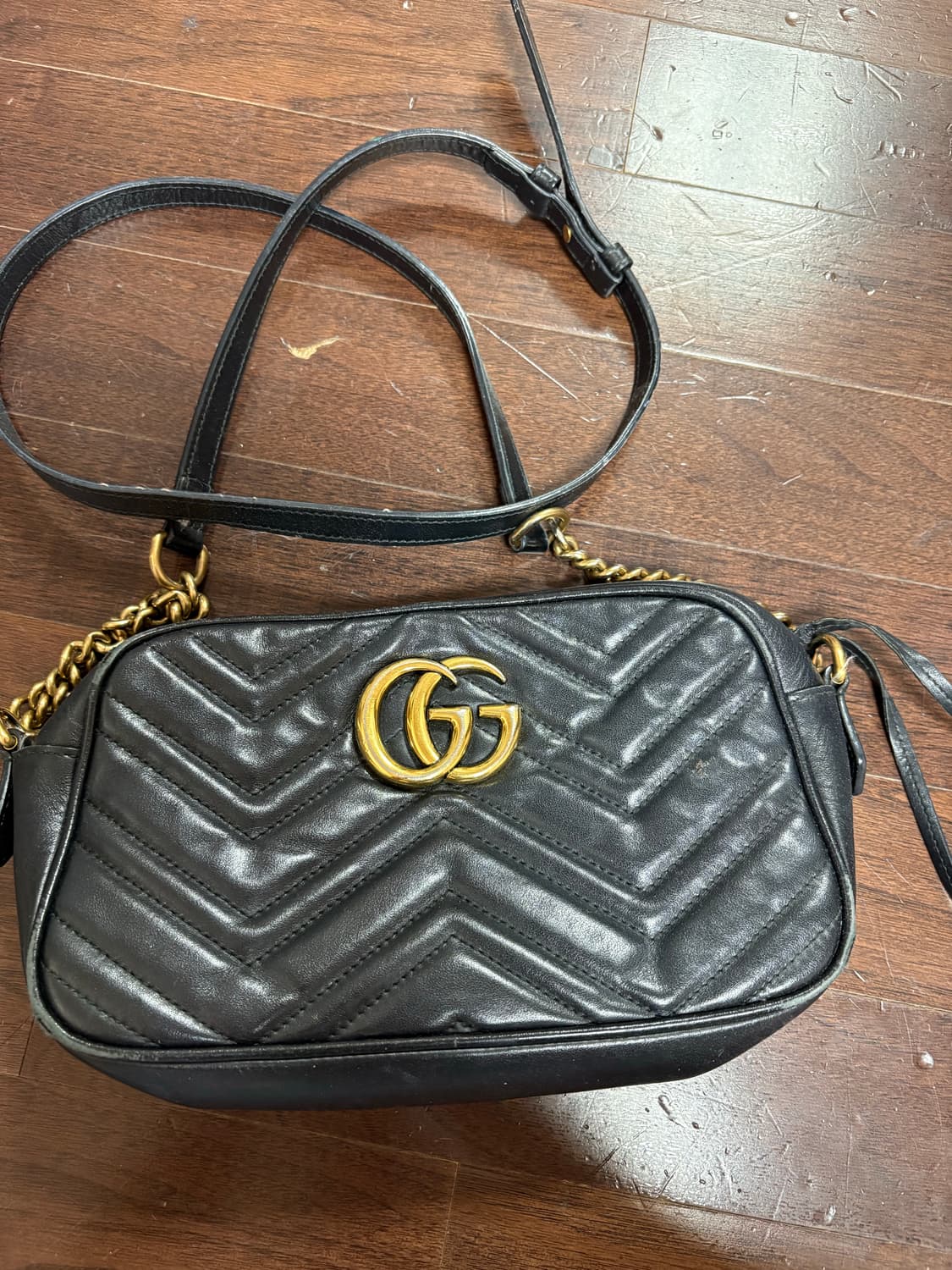 구찌 GG마몽 마틀라세 숄더백 상품이미지1