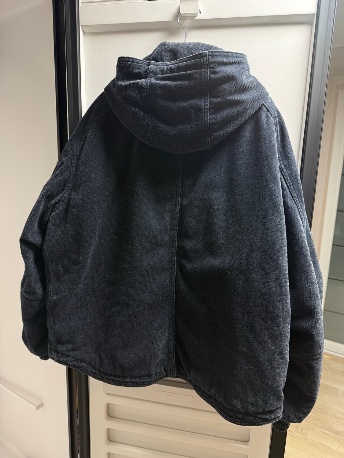 솔리드옴므 벨벳 데님 후드 자켓 48사이즈 상품이미지2