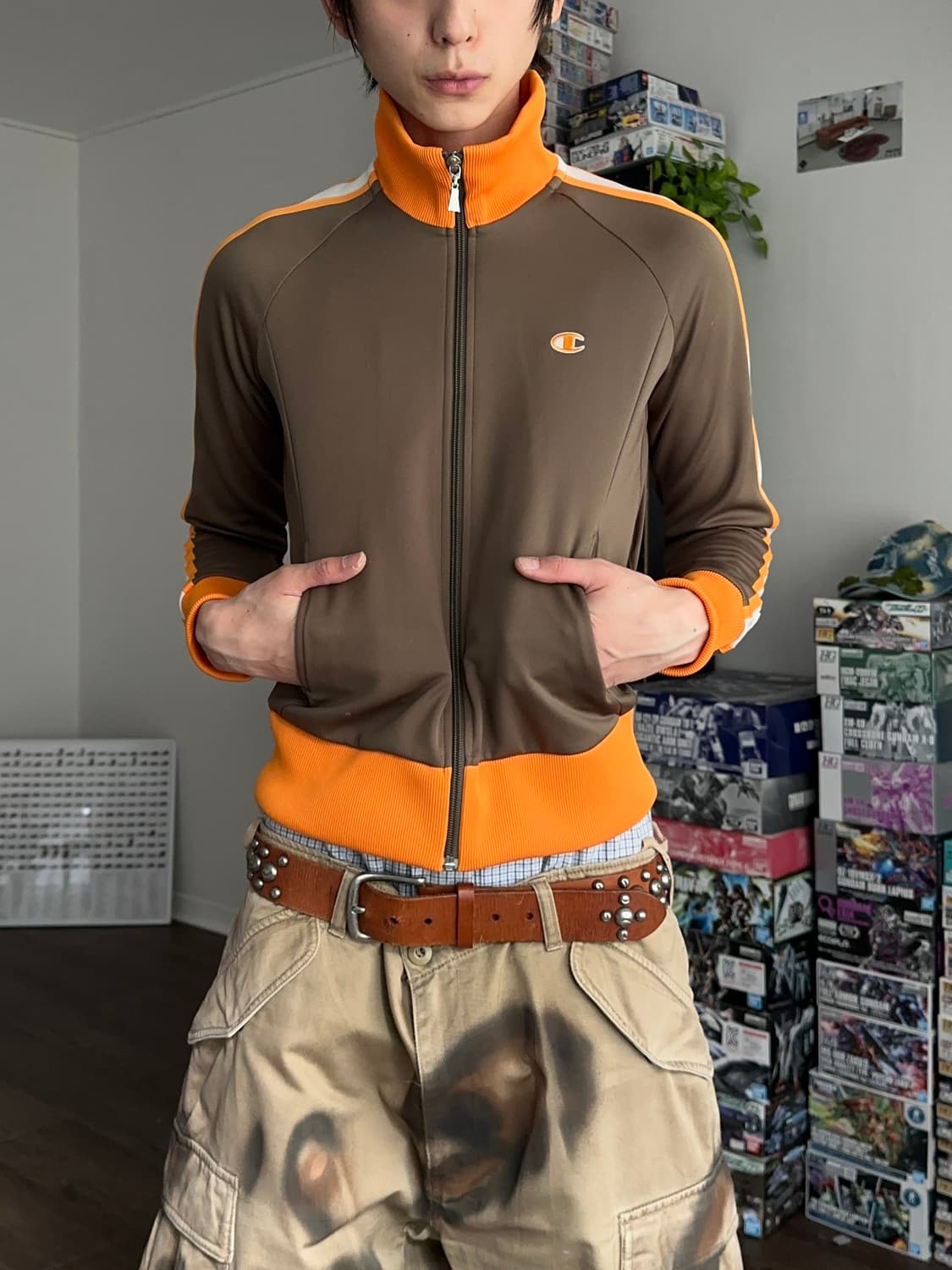 Champion Authentic 트랙 져지 집업 상품이미지5