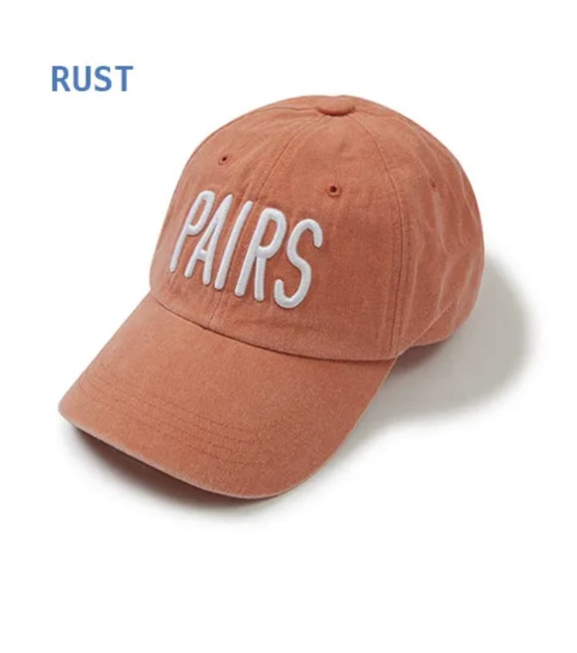 페얼스 로고 캡 러스트 (페일오렌지) 상품이미지1