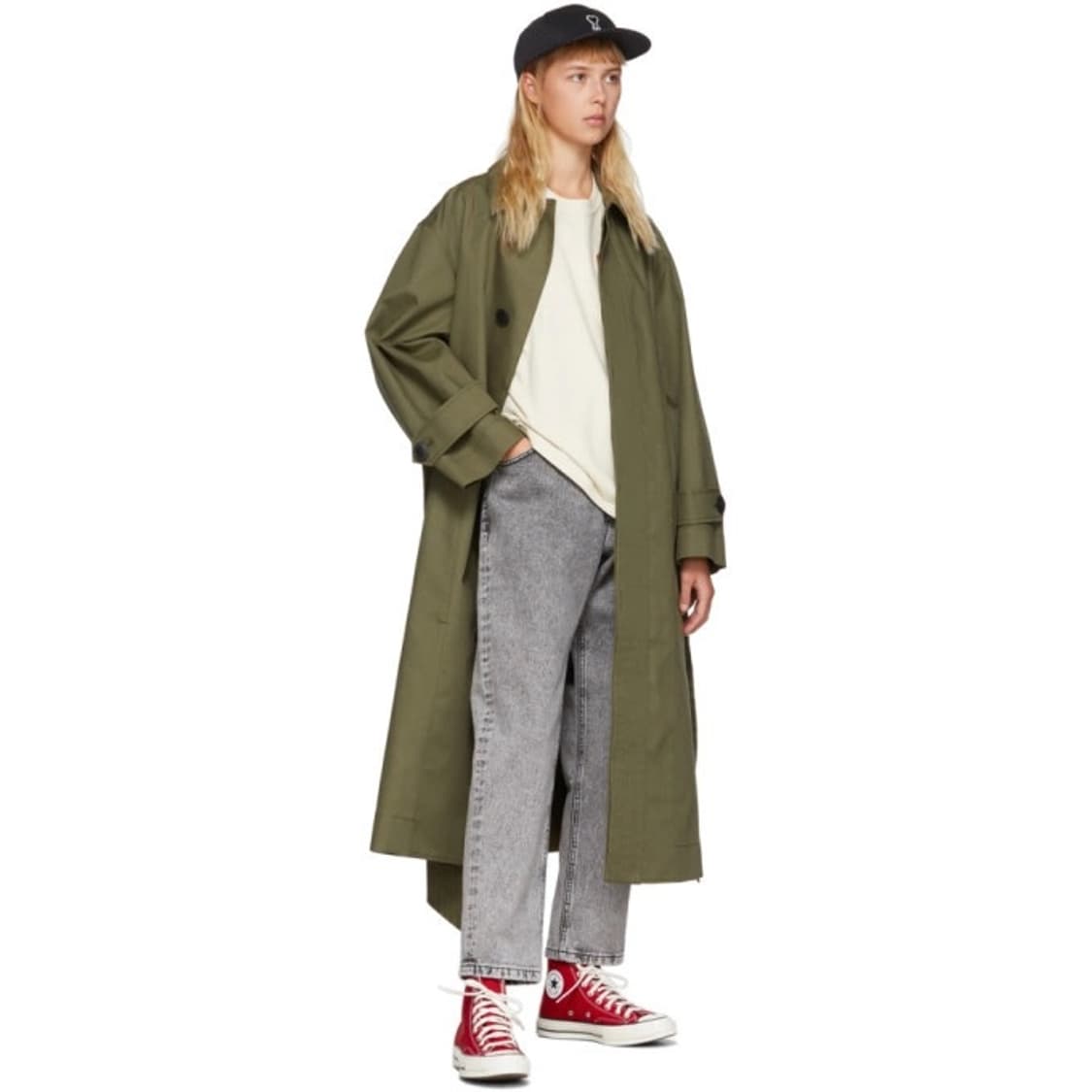 아미 ami 트렌치 코트 상품이미지4