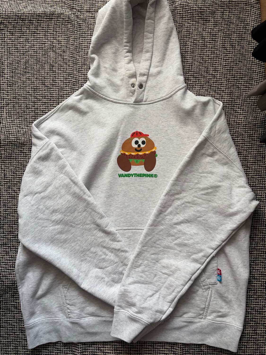 반디더핑크 차르 버거 후디 XL 상품이미지1