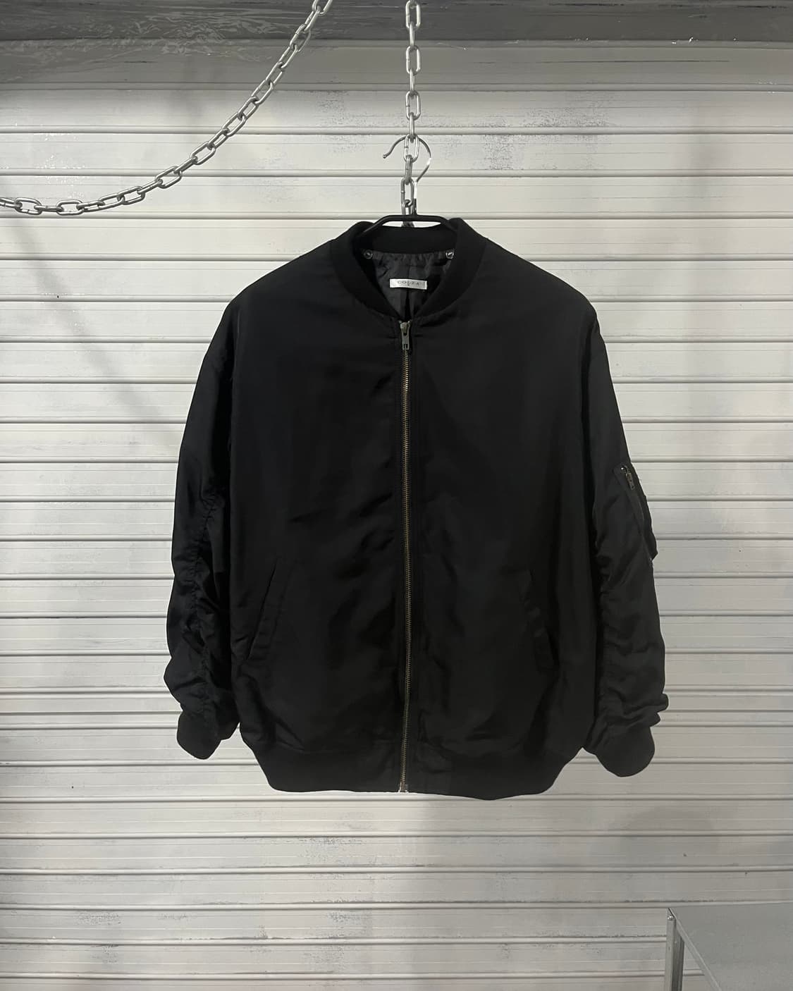 colza nylon ma-1 bomber jacket 상품이미지5