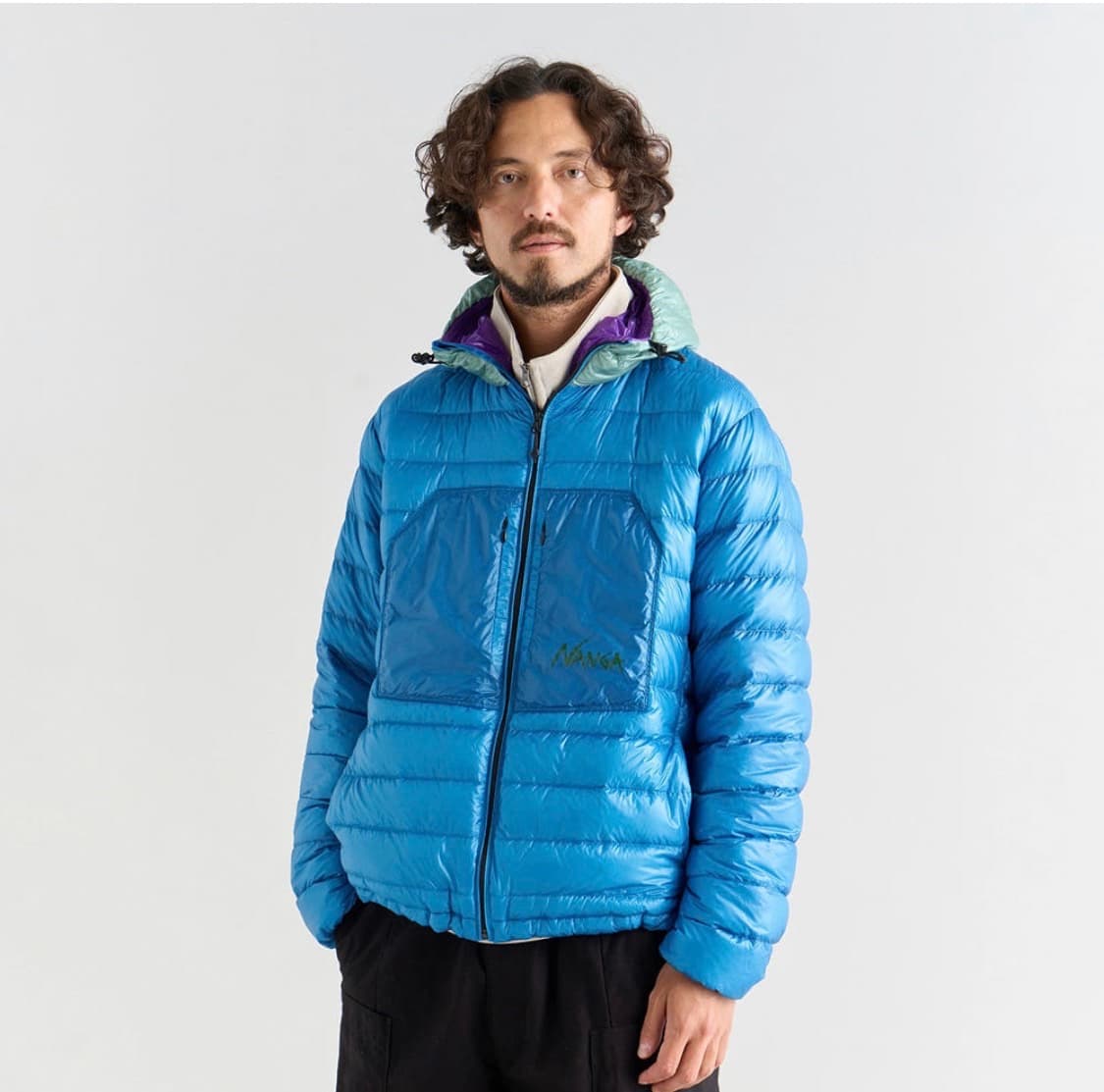 난가 경량패딩 L 사이즈 상품이미지1