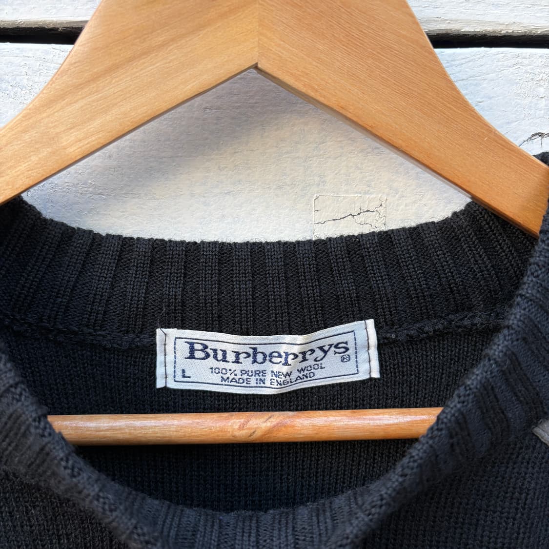 Burberry 90s 버버리 코만도 니트 상품이미지8