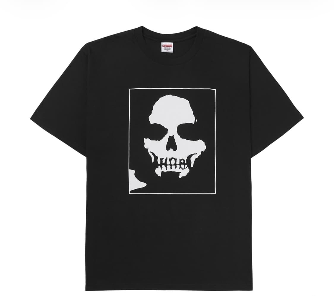 슈프림 x 넘버 나인 맨슨 티셔츠 블랙 상품이미지1