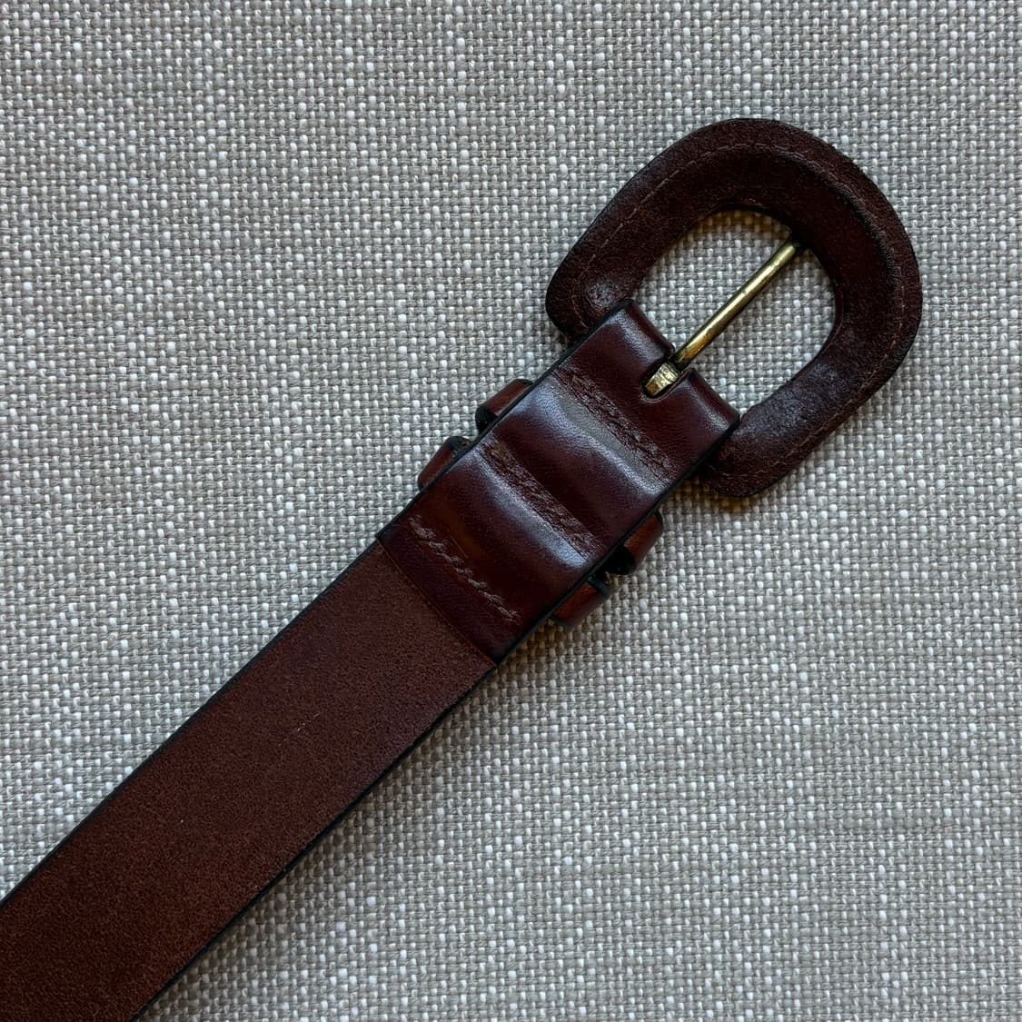 (29-30) 90s USA Eddie Bauer 이탈리안 레더 벨트 상품이미지8