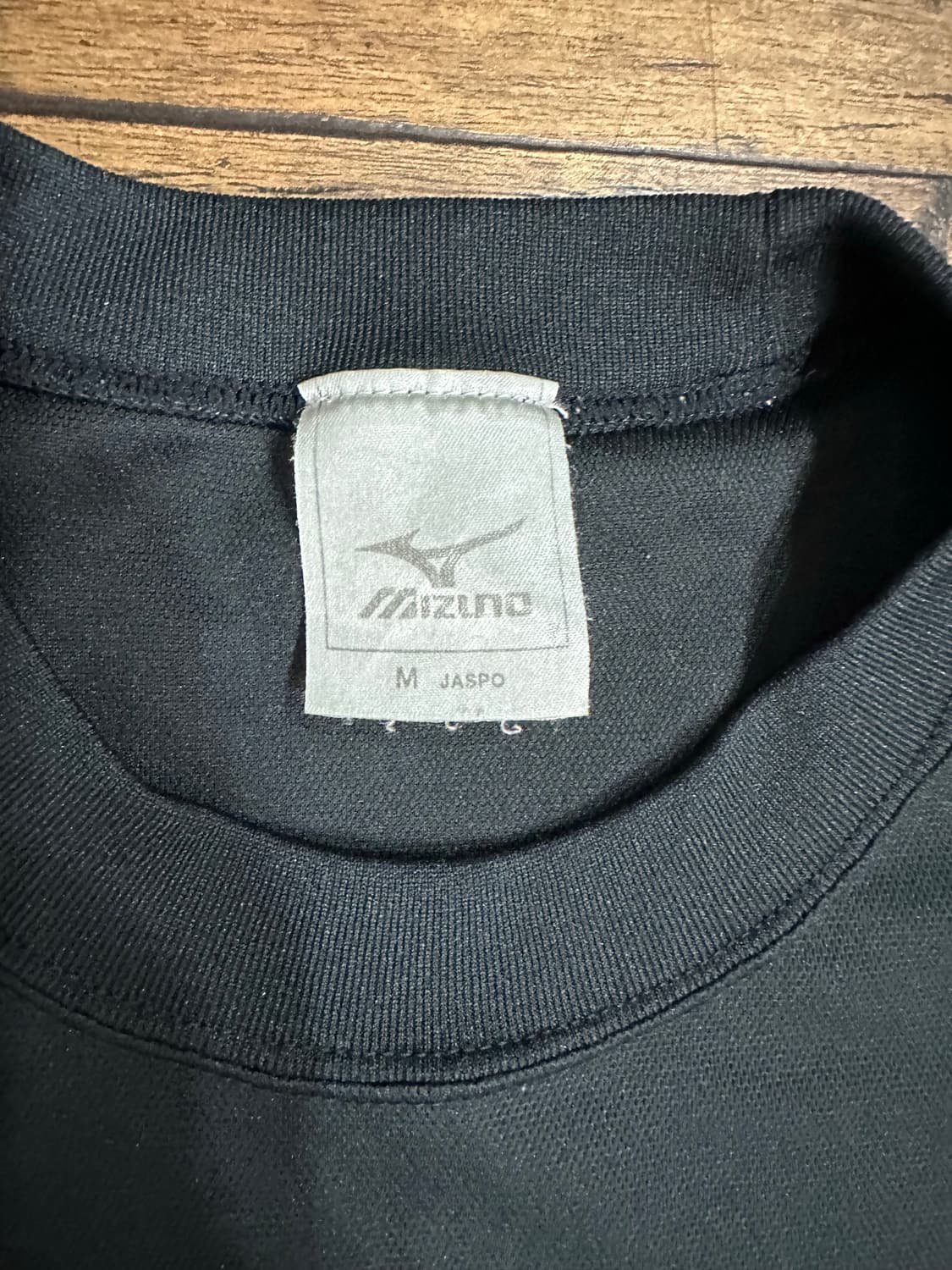 미즈노 MIZUNO 일본판 런버드 기능성 반팔 티셔츠 M 블랙 상품이미지4