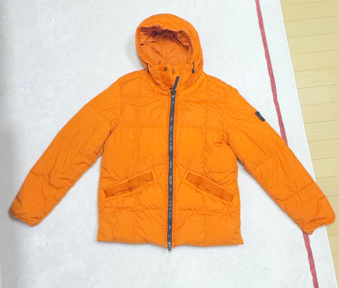 스톤아일랜드 크링크랩스 오렌지 패딩 L 상품이미지2
