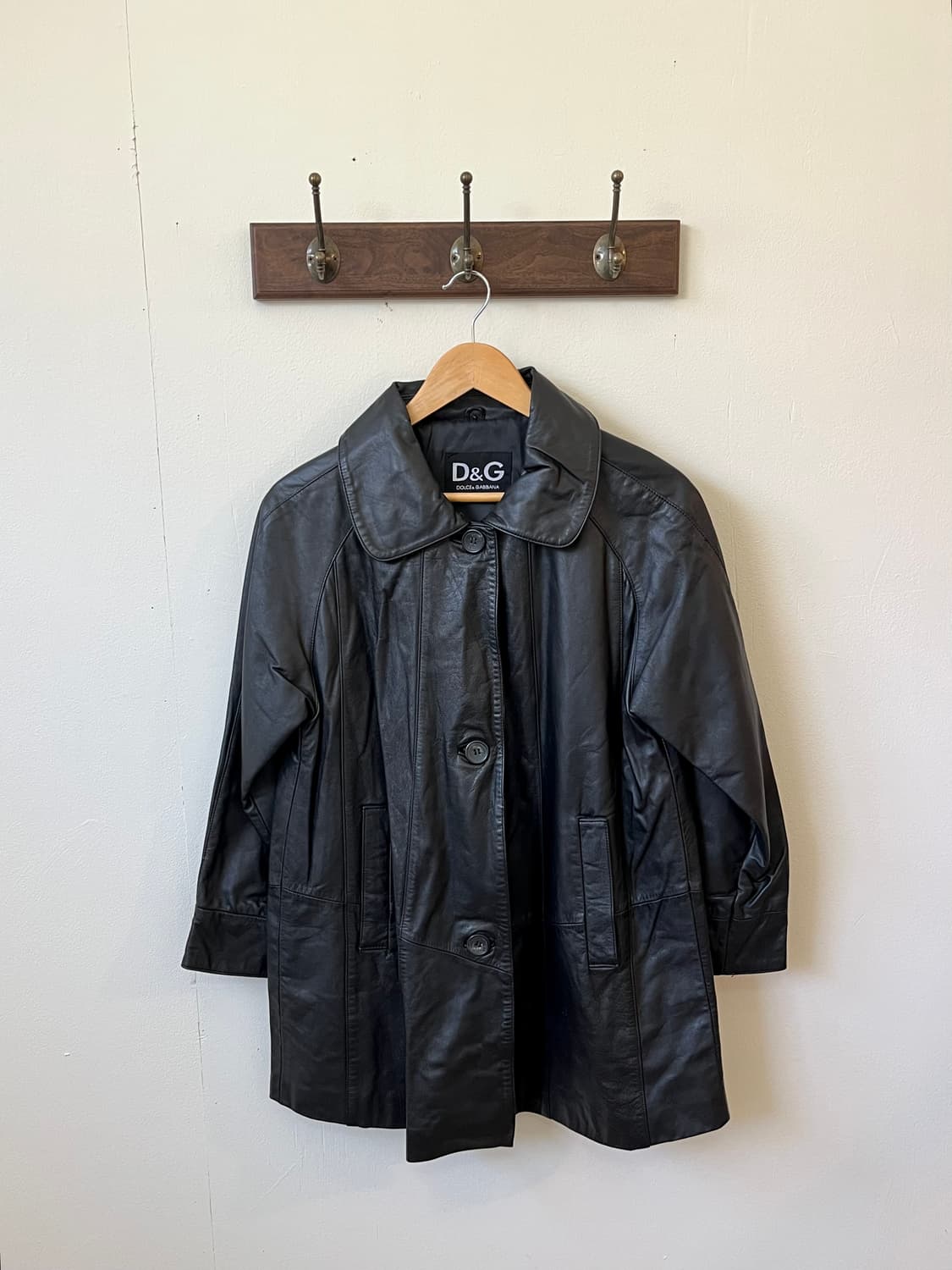 D&G (dolce&gabbana) 플레어 가죽 자켓 상품이미지3