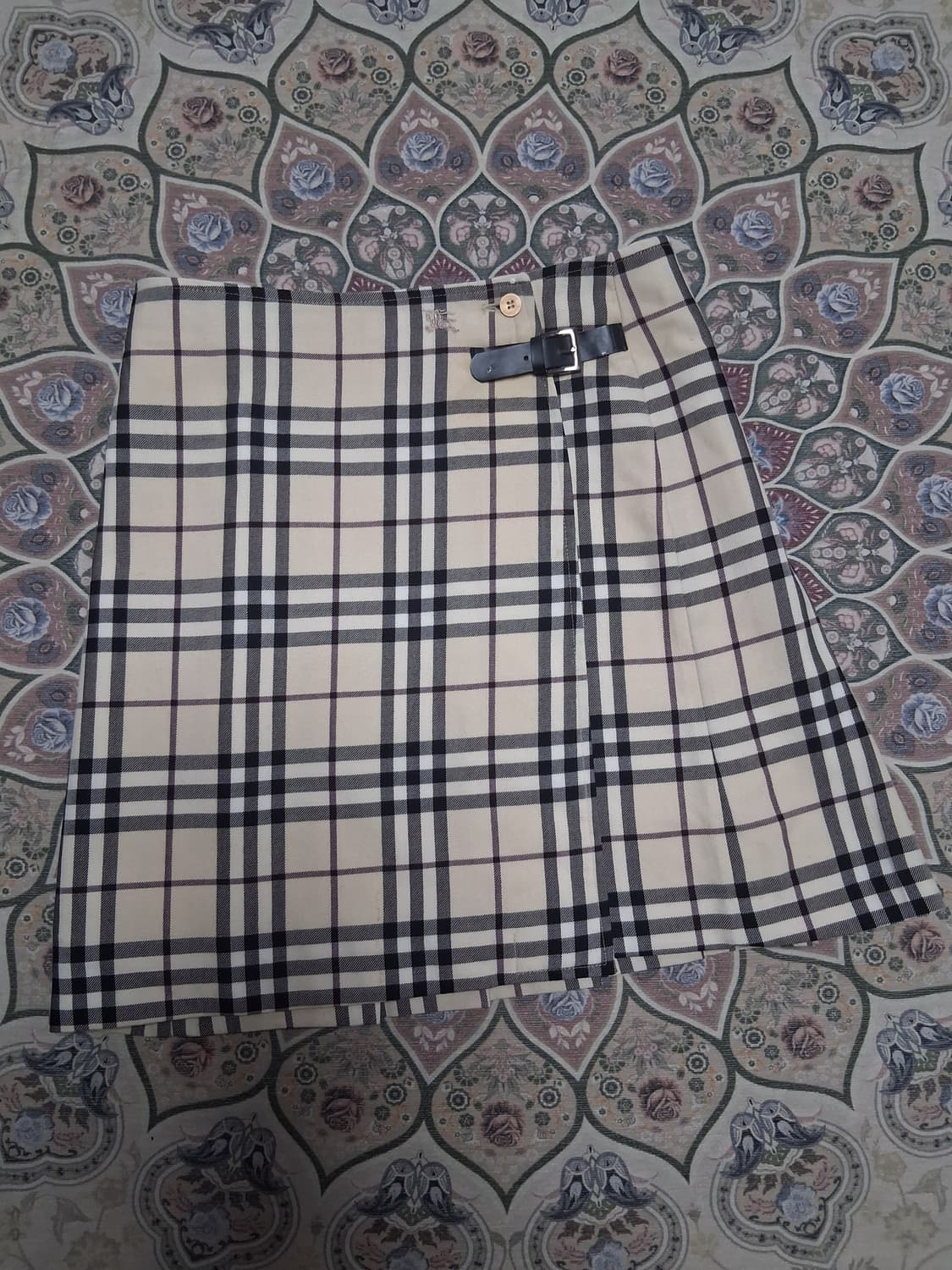 버버리여성체크스커트 상품이미지1