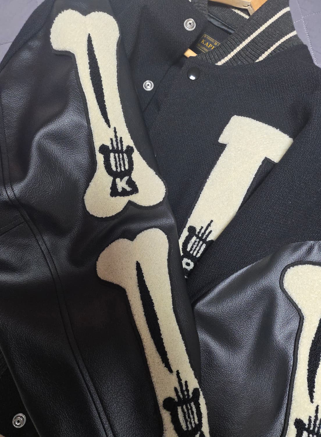 캐피탈 울 아이파이브 바시티 자켓 3사이즈 상품이미지5