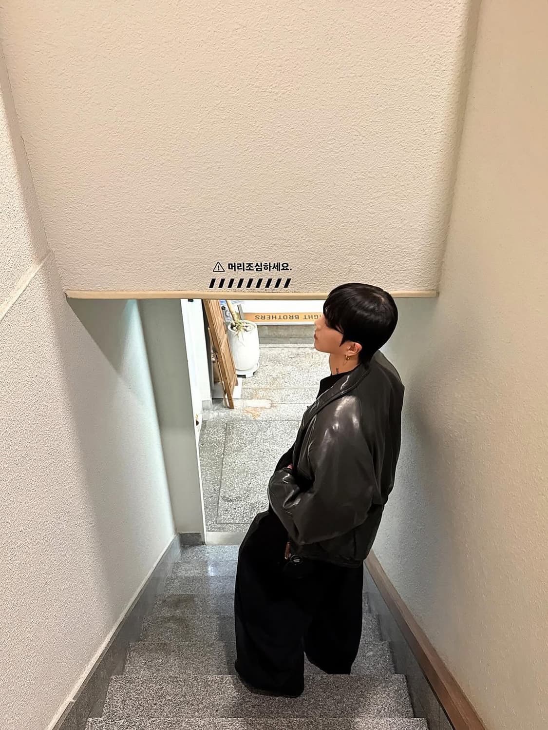 mmic 레더 봄버 상품이미지5