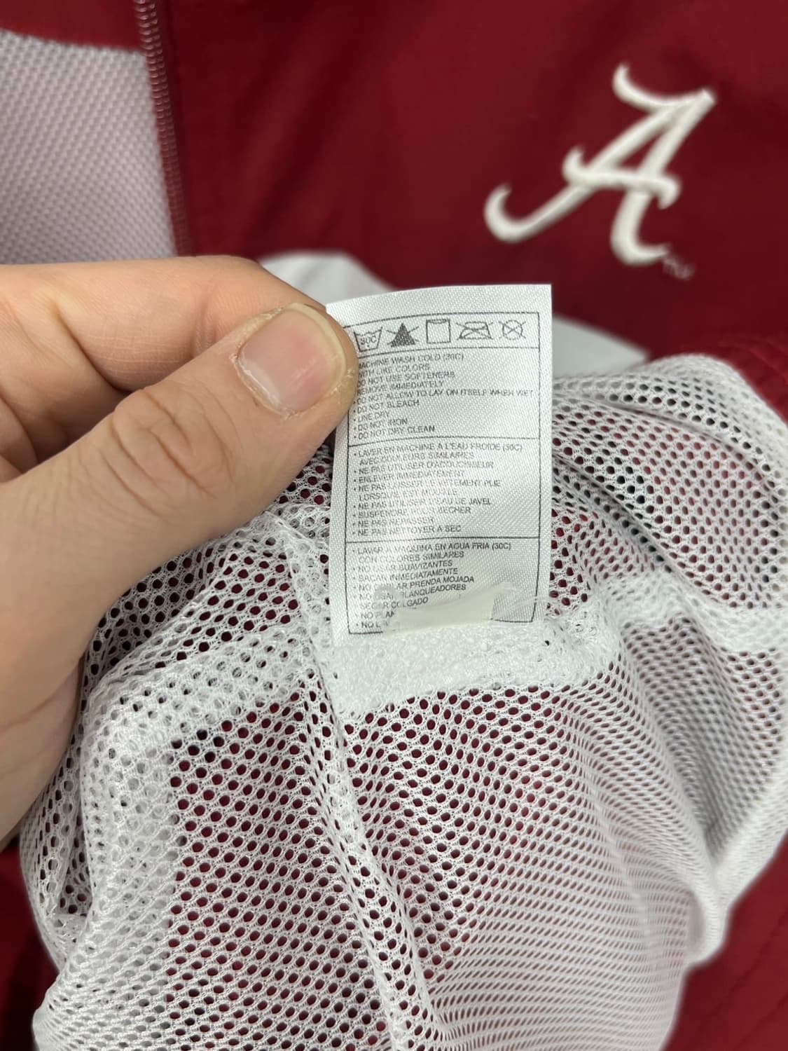 90s 나이키 유니버시티 올드스쿨 바람막이  상품이미지7