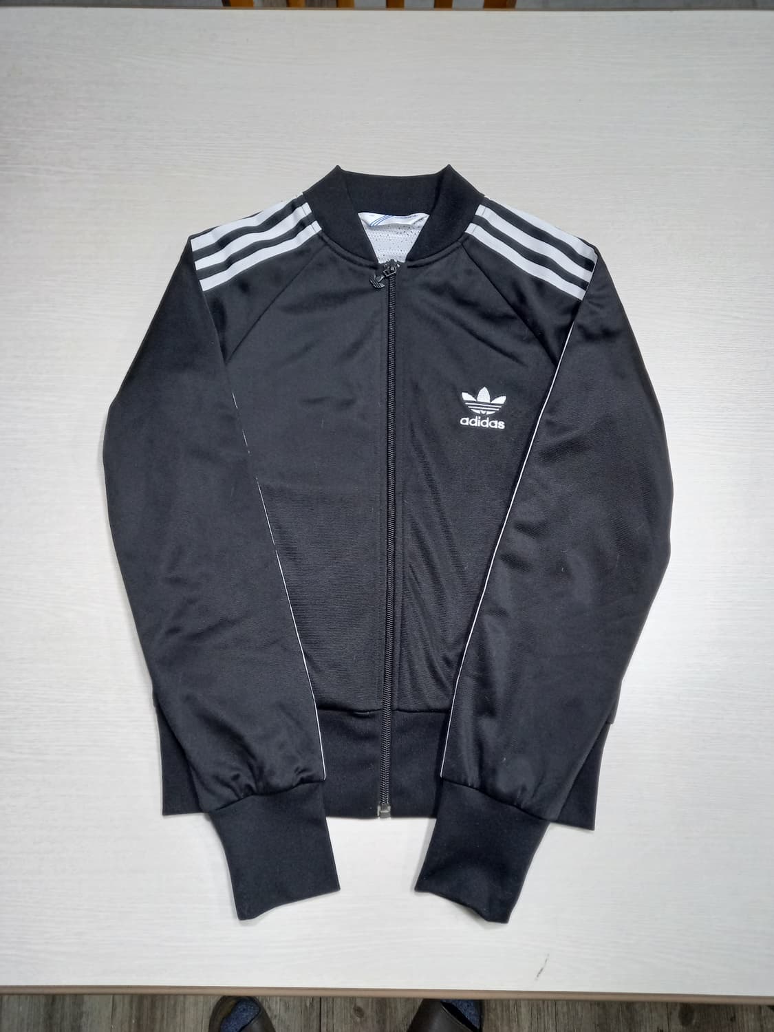 M90 adidas 여성용 스판 트레이닝상의 블랙 M-997 상품이미지3