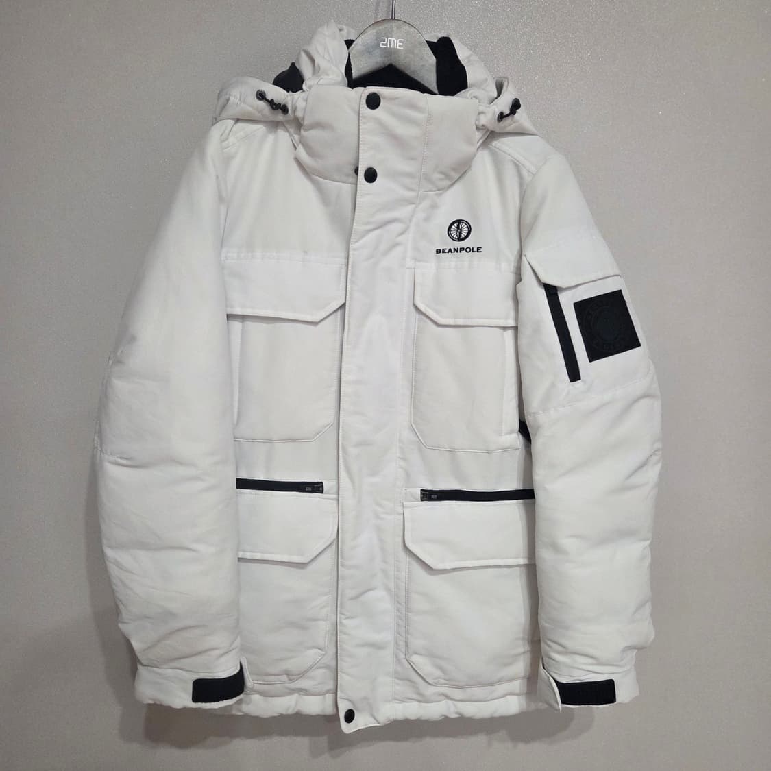 빈폴 화이트 구스패딩 점퍼 85사이즈 상품이미지2