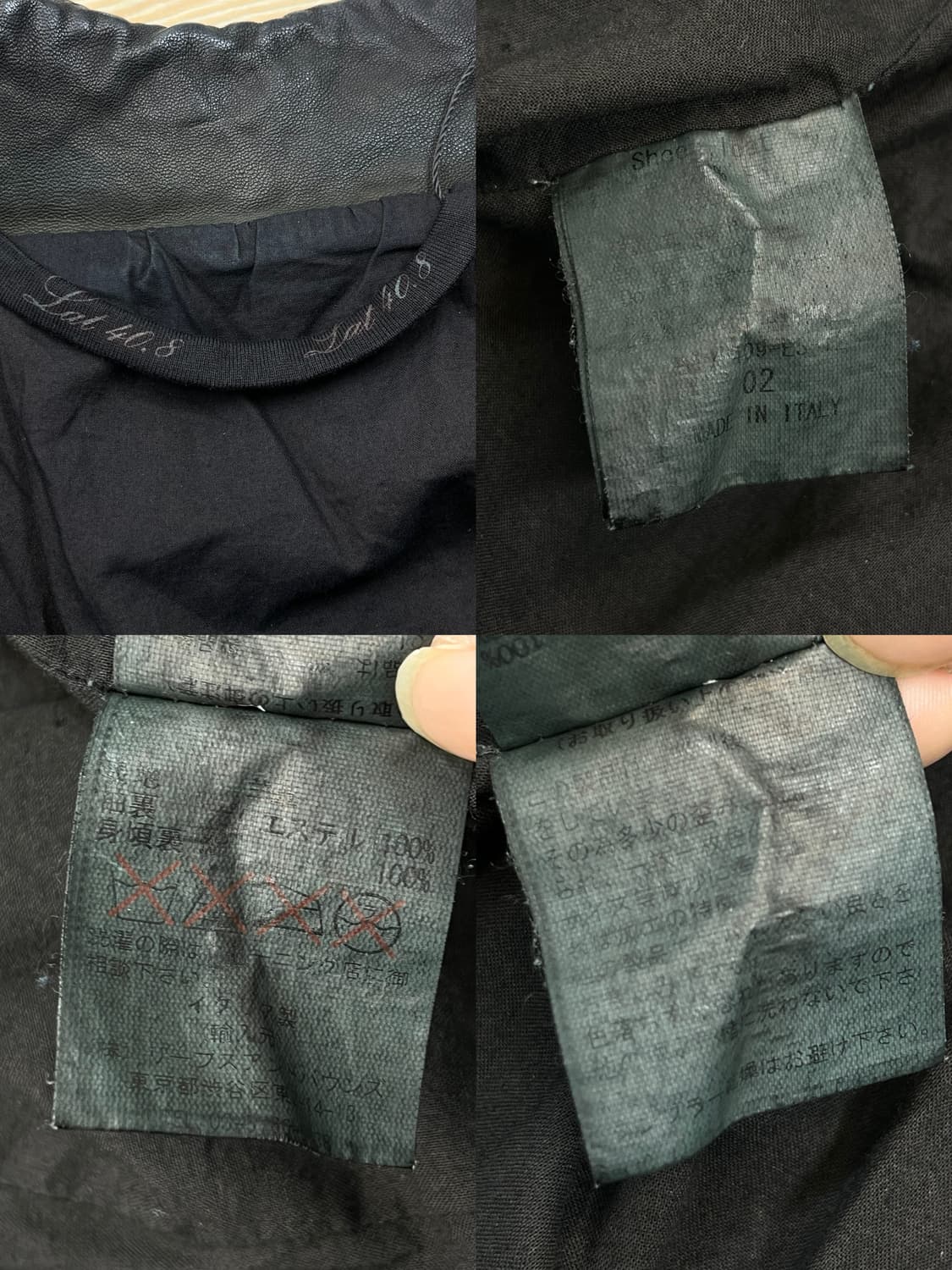 Lat 40.8 램 레더 자켓 상품이미지6