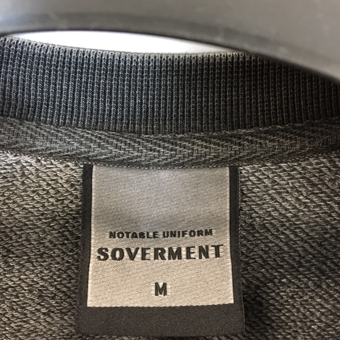 SOVERMENT 소버먼트 피그먼트 맨투맨 M 오버  상품이미지5