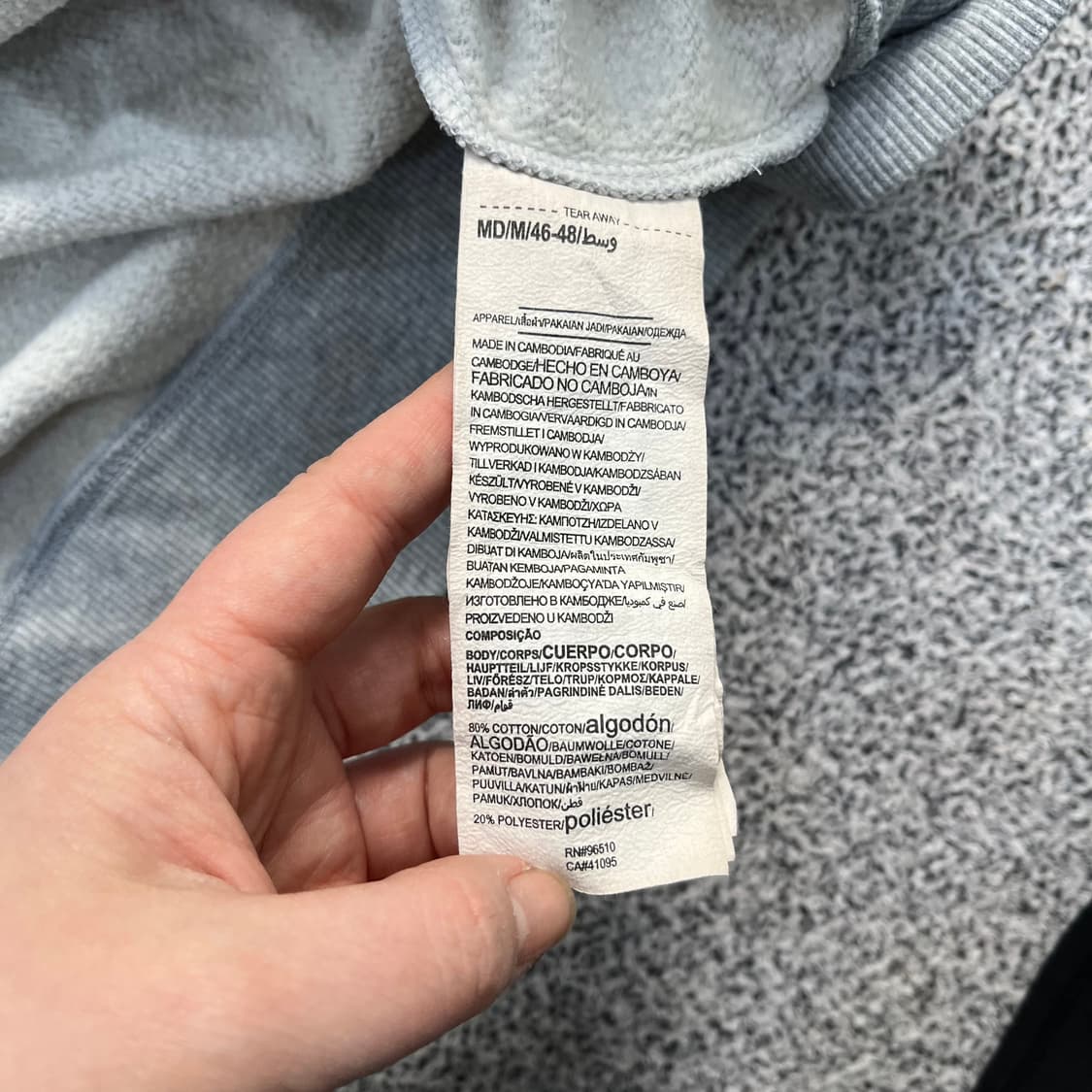 M 언더아머 긴팔 후드 티셔츠 0403M 상품이미지3