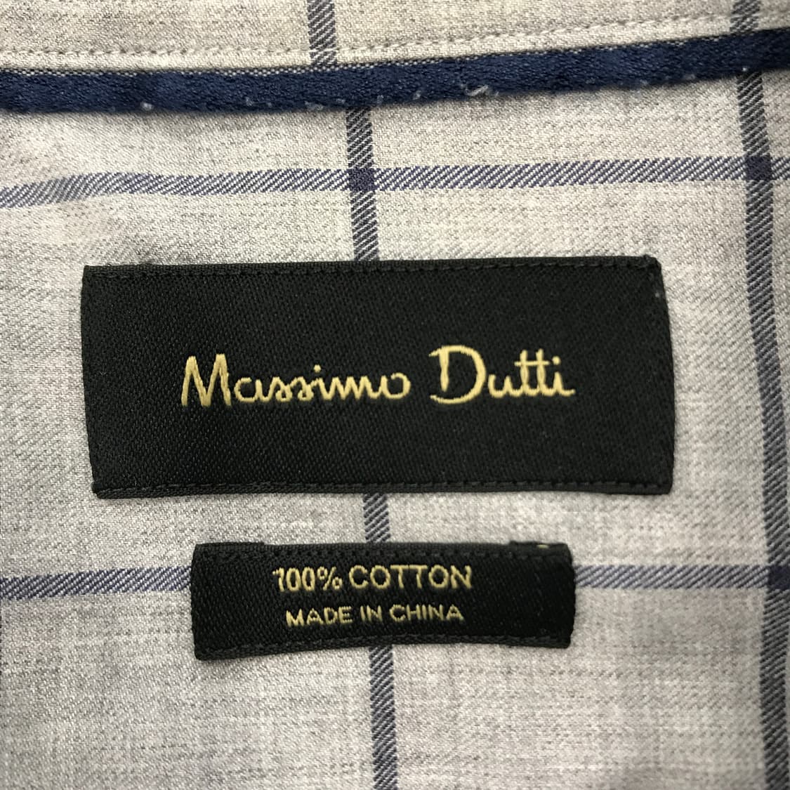 마시모두띠 그레이 체크셔츠 [L] 상품이미지4