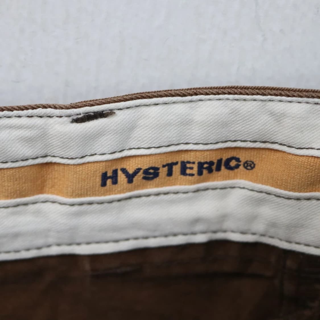 히스테릭 글래머 뒷 포켓 포인트 코튼팬츠 62087 상품이미지7