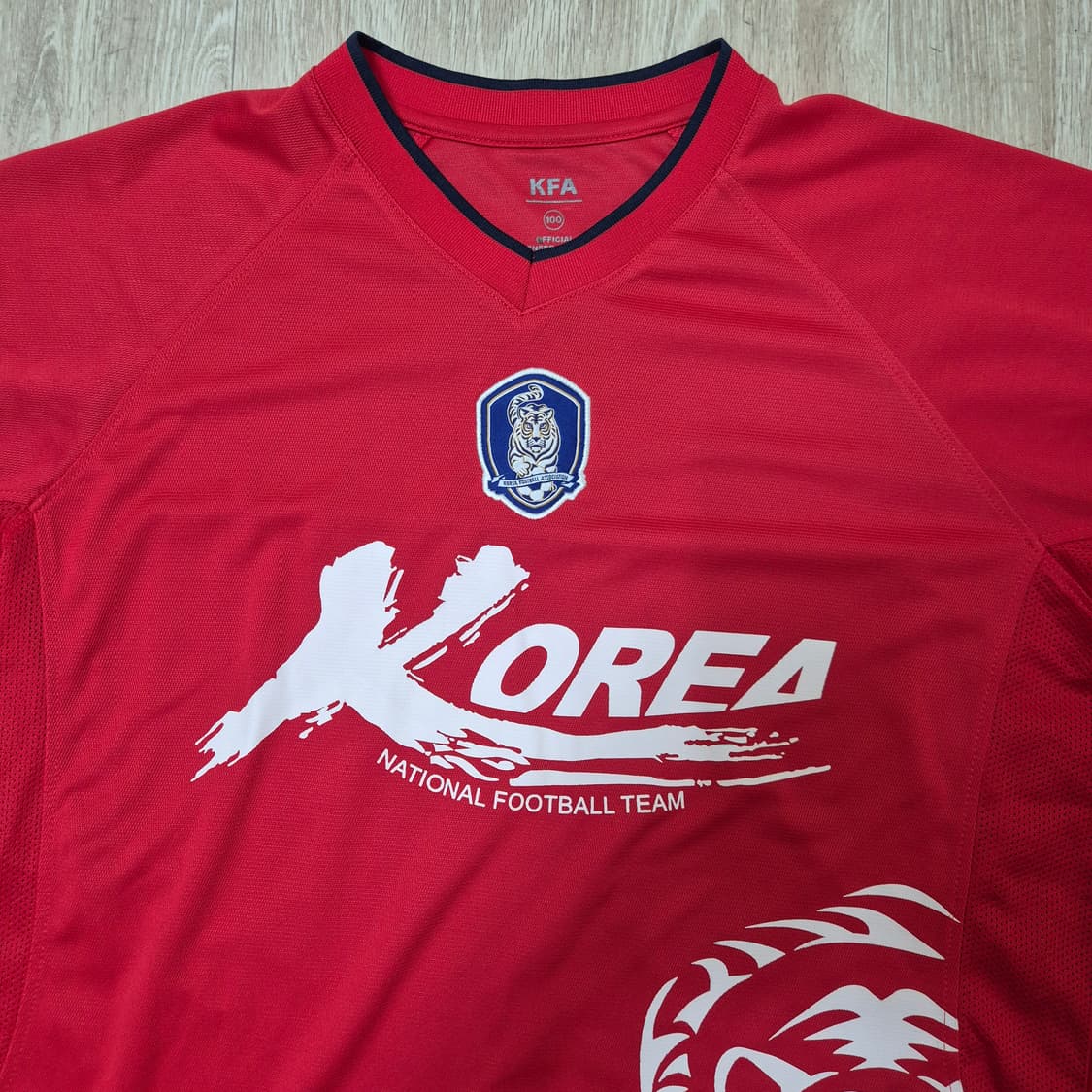 KFA 대한축구협회 2002 월드컵 빅프린팅 반팔티 상품이미지2