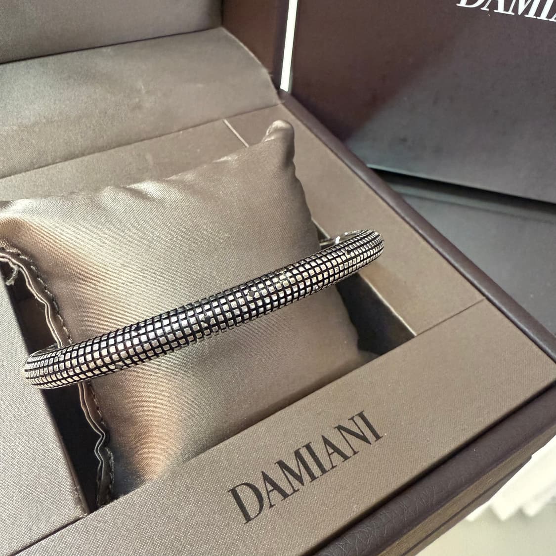 [정품] 다미아니 메트로폴리탄 실버 브레이슬릿 팔찌 상품이미지3