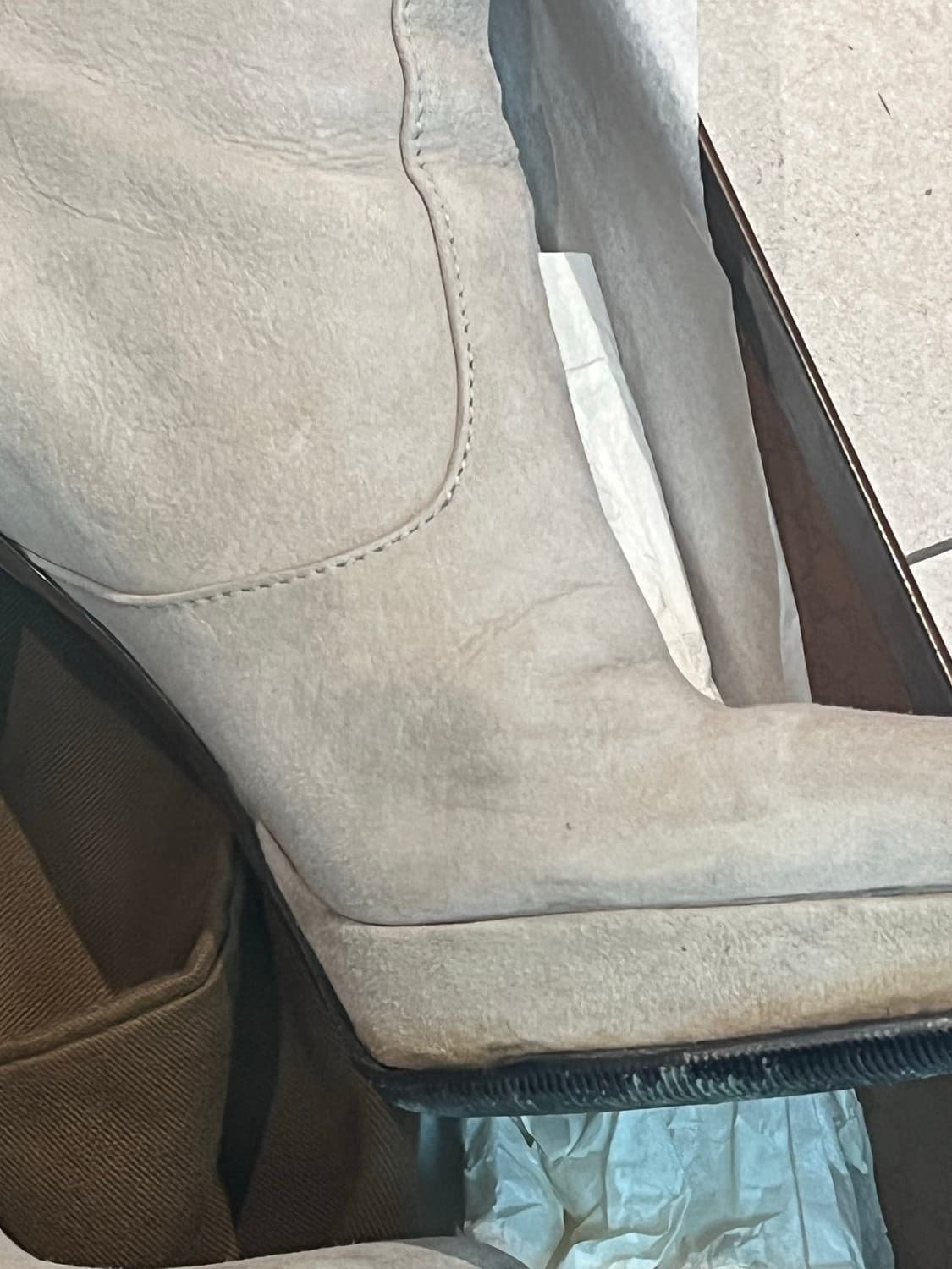 Gucci suede fur boots 상품이미지6