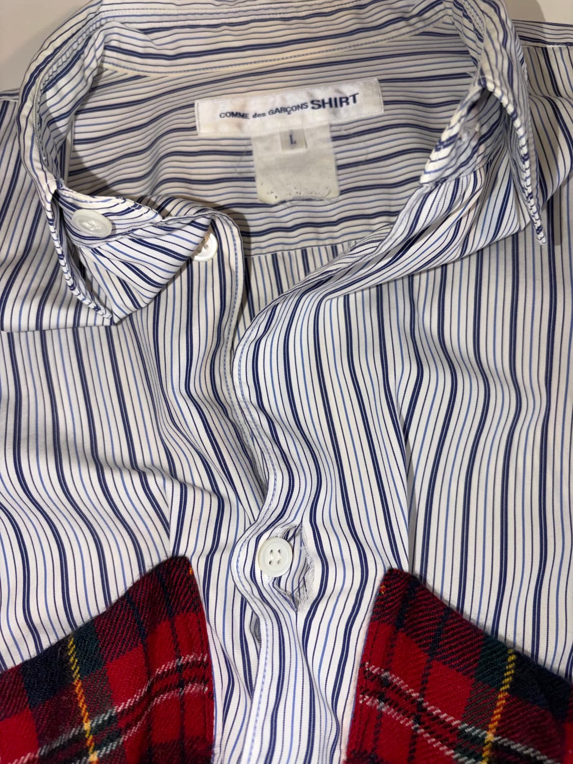 꼼데가르송 포켓 셔츠 L 상품이미지4