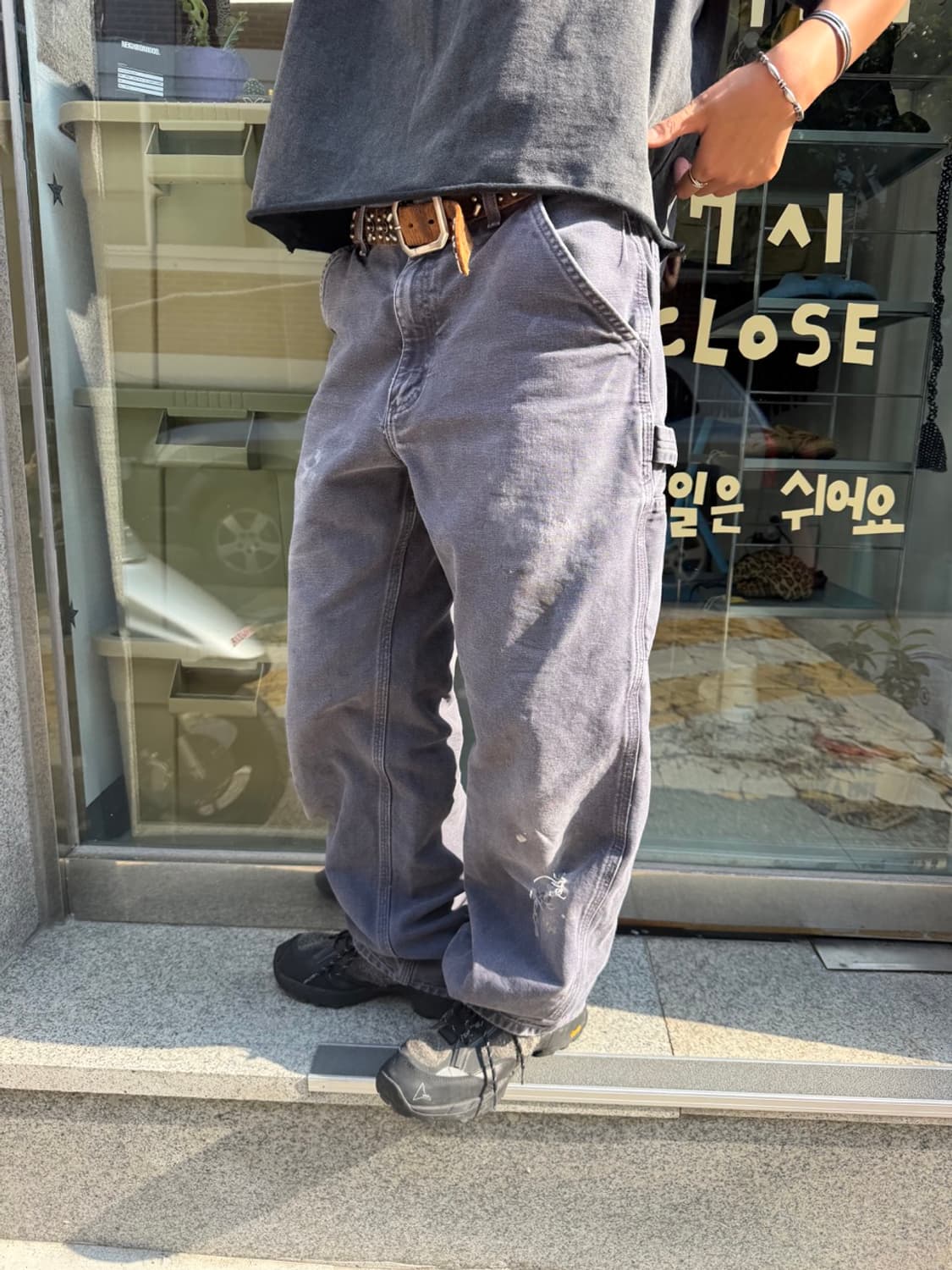 Carhartt distressed carpenter (33X34) 상품이미지1