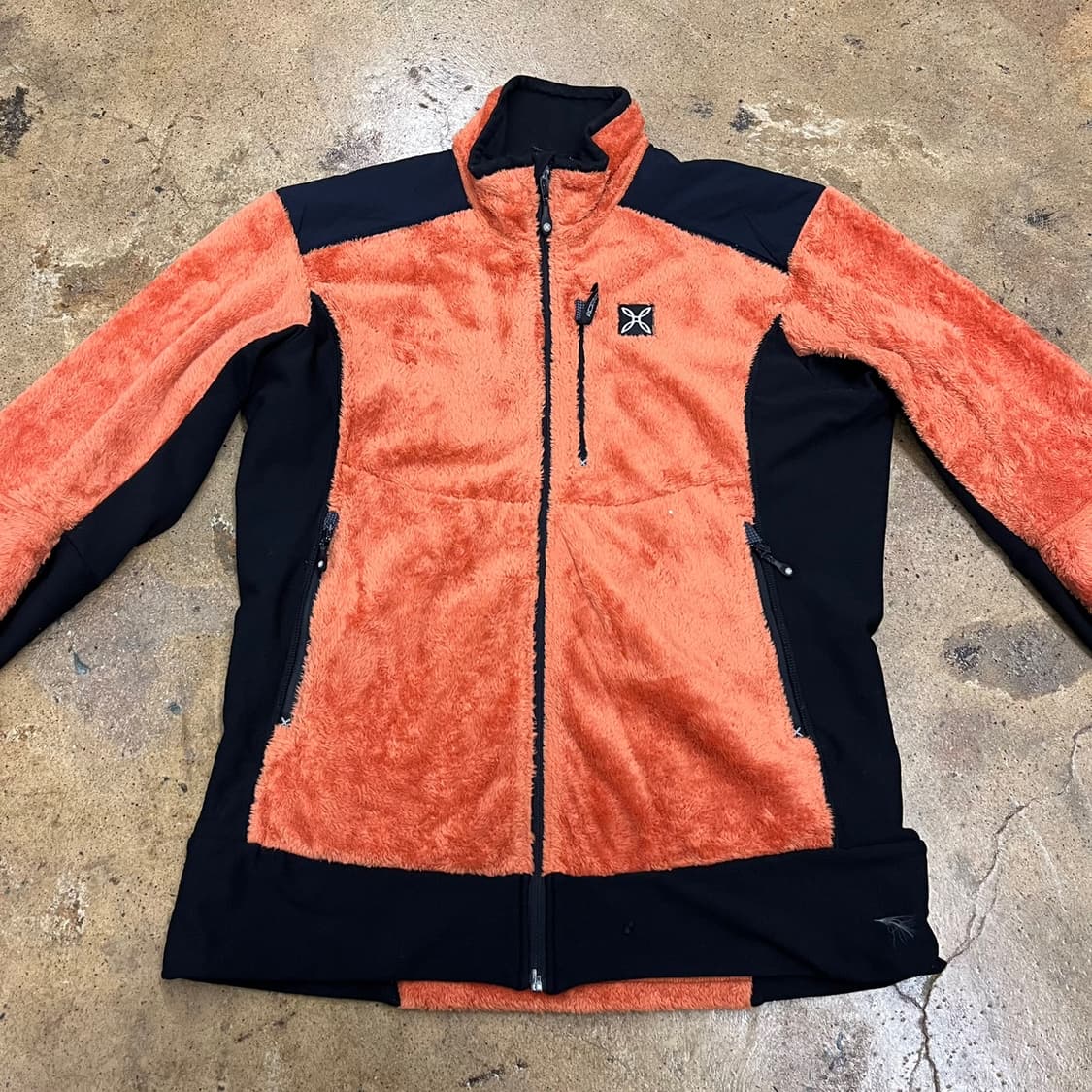 [정품/L] 몬츄라 오렌지 플리스 자켓 b8 상품이미지2