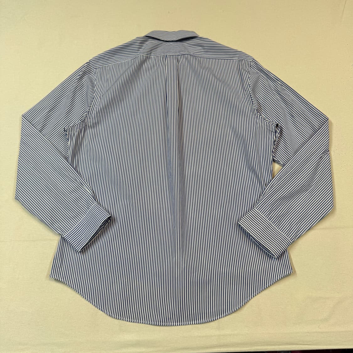 XL) 폴로 랄프로렌 클래식 블루 스트라이프 포플린 셔츠 상품이미지5
