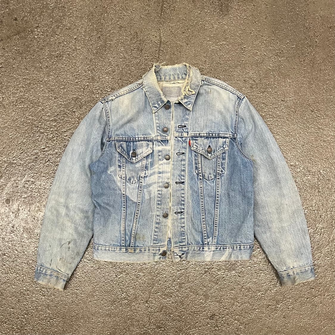 70s Levis 데님 트러커 자켓 (100-105) 상품이미지3