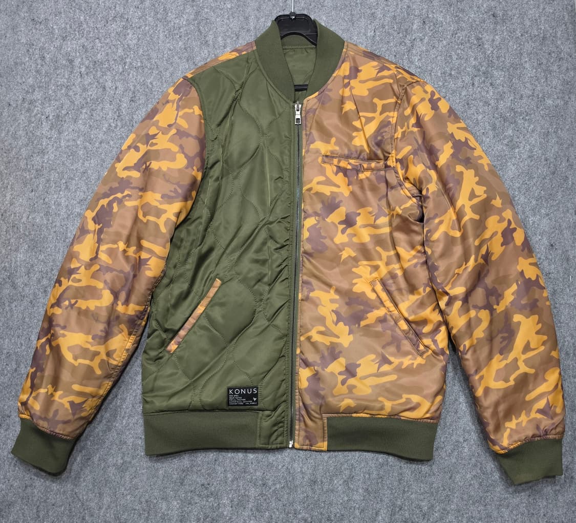 KONUS 코너스 카모플라쥬 리버시블 양면 항공 점퍼 M 상품이미지4