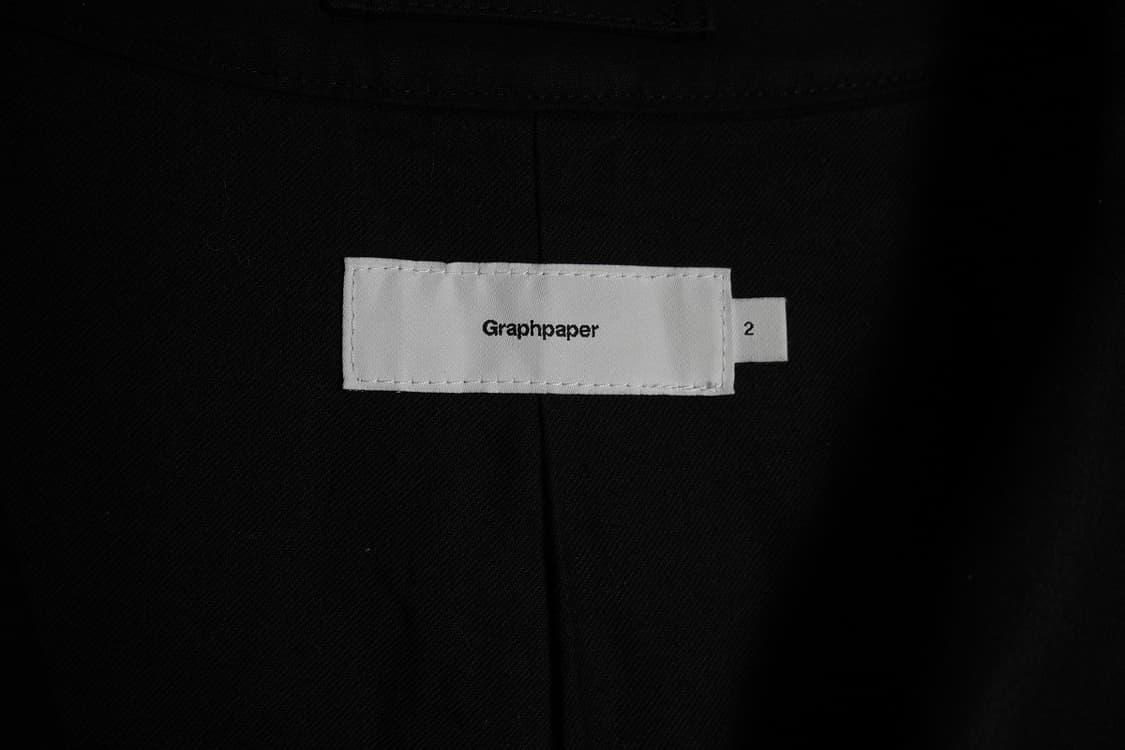 그라프페이퍼 Double Cloth Peach Trench Coat 상품이미지7