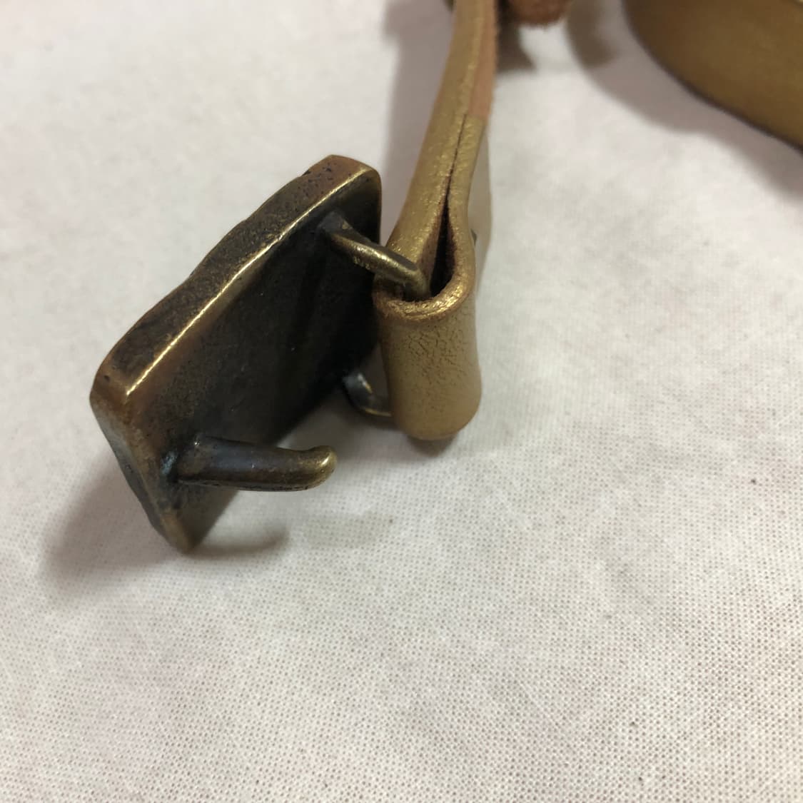 캐피탈 레더 벨트 상품이미지3