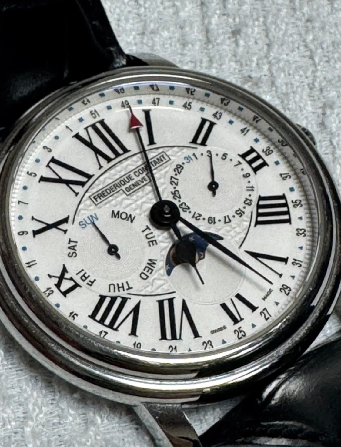 프레드릭 콘스탄트 문페이즈 가죽 시계(정품) 상품이미지1