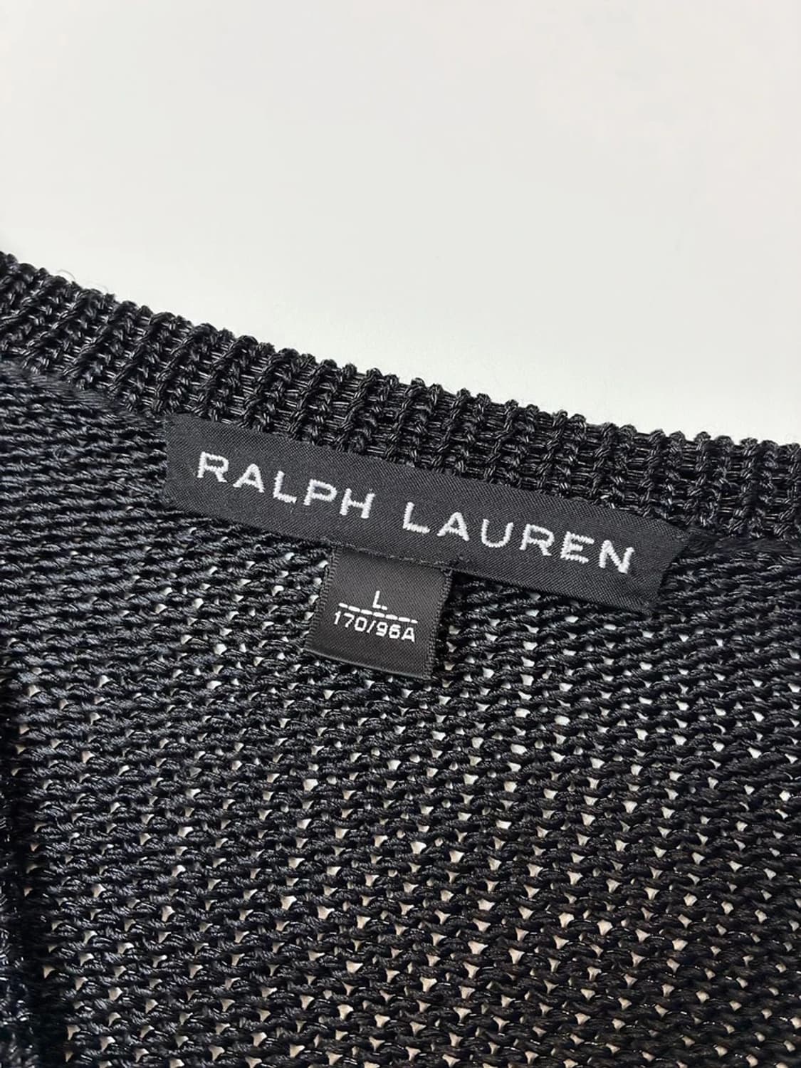 랄프로렌 블랙 라벨 우먼스 랩 니트 가디건 PN5344 상품이미지6