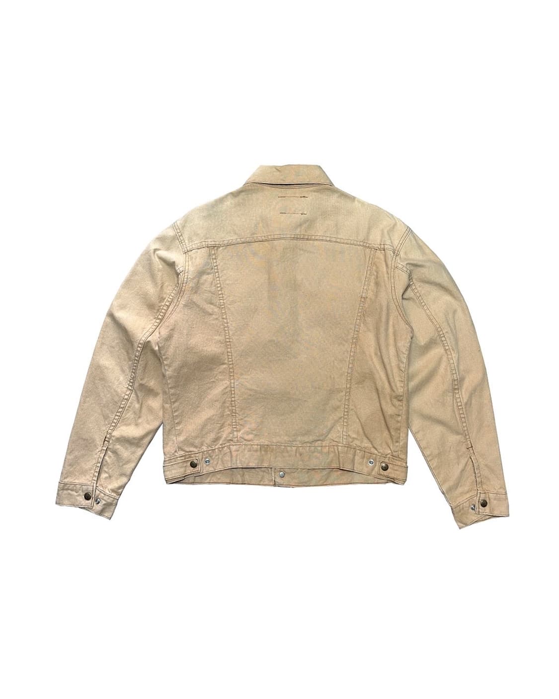 80-90s 페이드 코튼 트러커 자켓 made in usa 상품이미지2