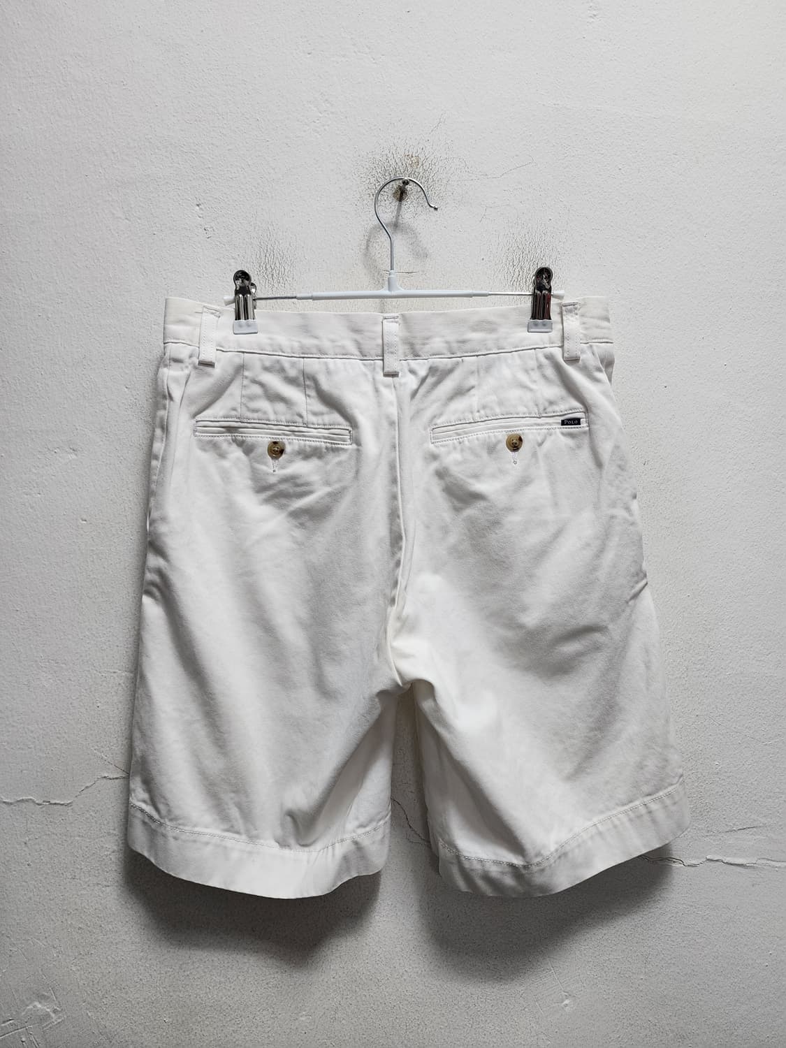 폴로 화이트 클래식핏 반바지  상품이미지2