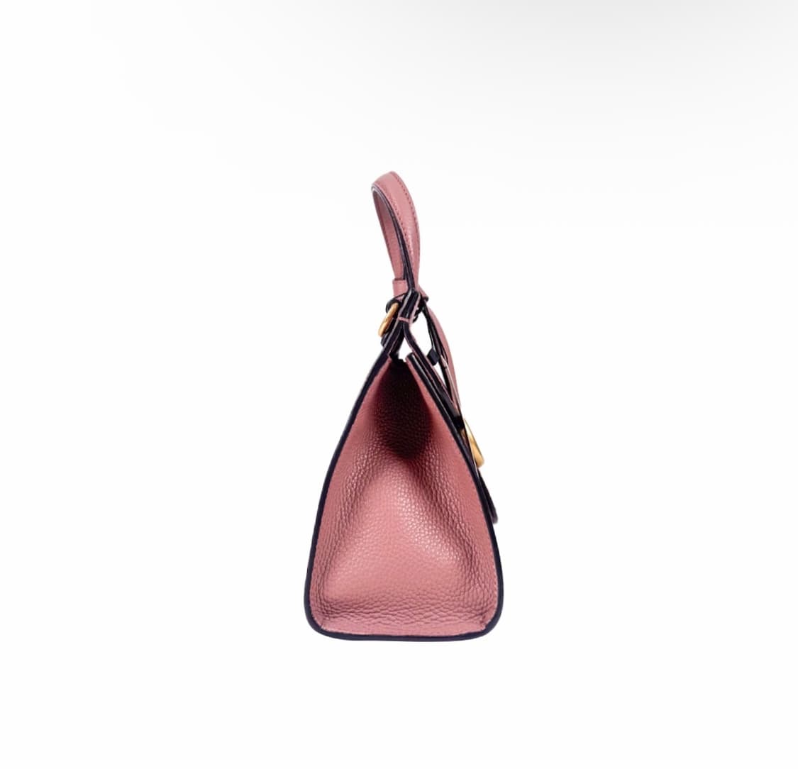 [MINI] 구찌 마몬트 마틀라세 탑핸들 투웨이 토트백 숄더백 미니 핑크 상품이미지4