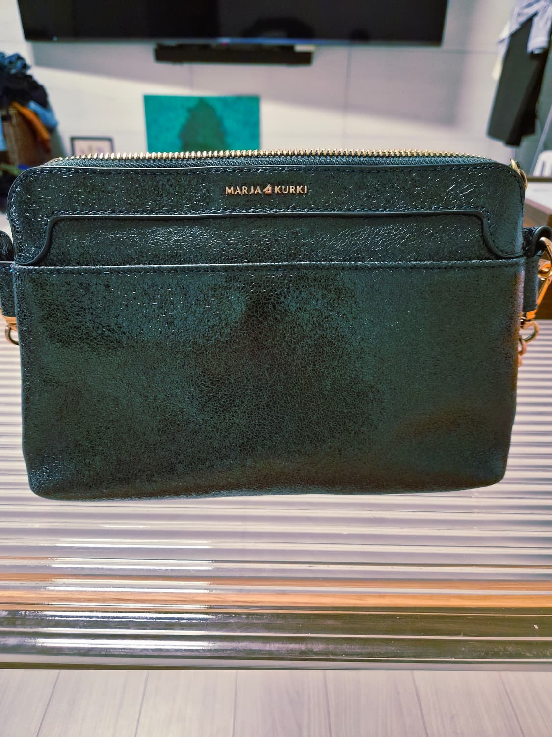 마리아 꾸르끼(MARJA KURKI) 소가죽 체인 숄더/크로스백 상품이미지1