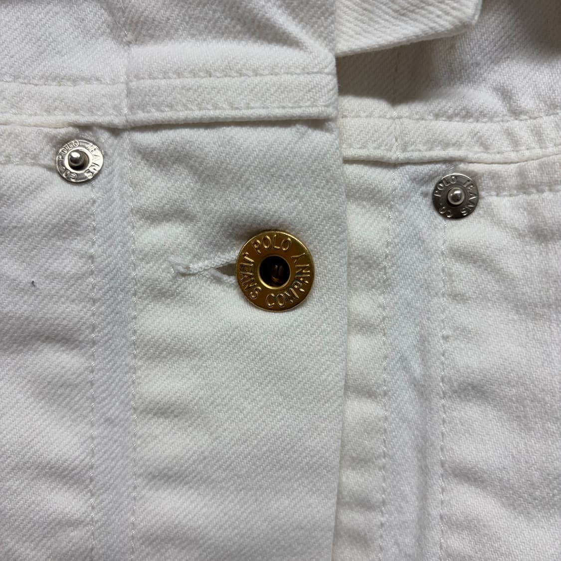 폴로 진스 화이트 데님 자켓 상품이미지5