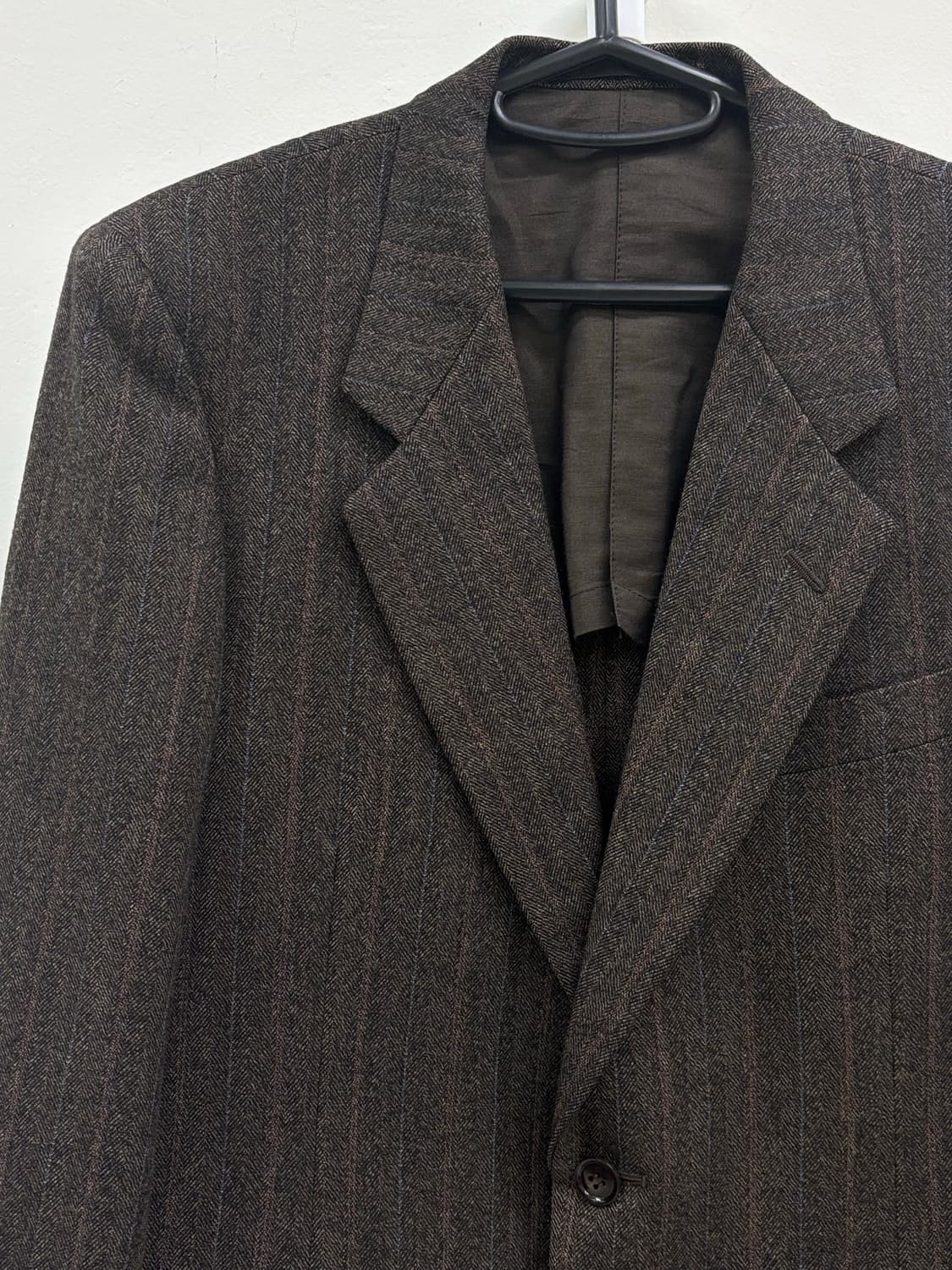 빈티지 브라운 블레이저 울 자켓 상품이미지7